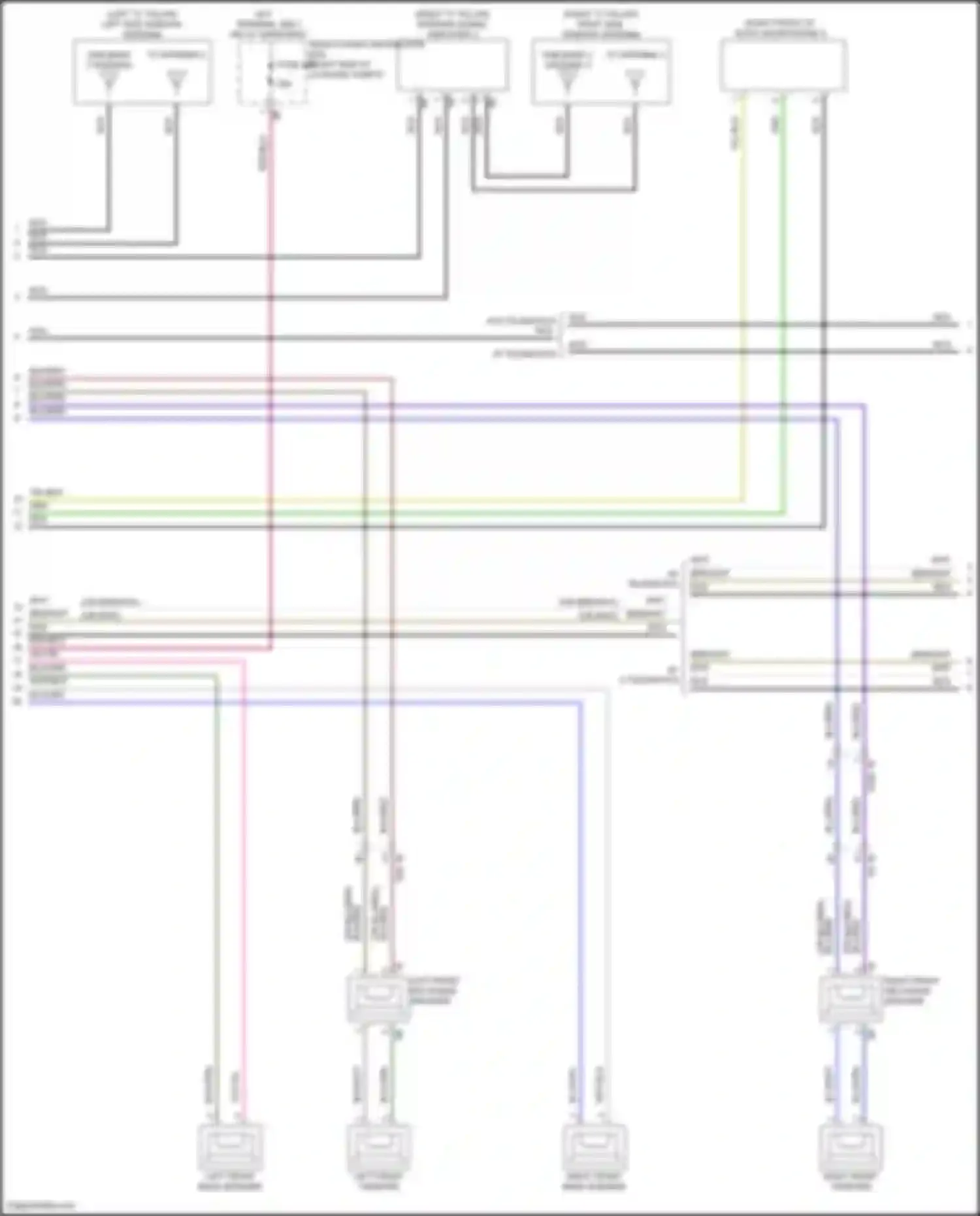 X7 BMW G07 facelift (2022-2024): Receiver audio module circuit, base (2 of 6)