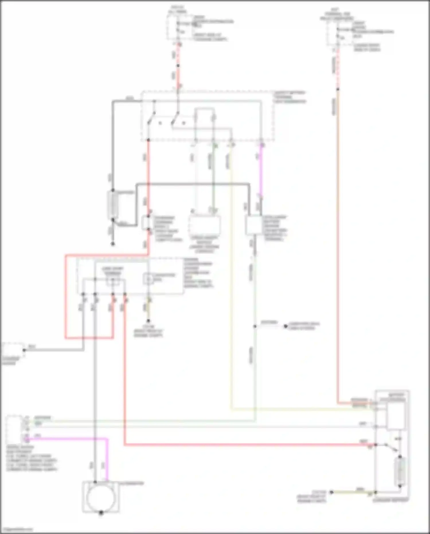 X7 BMW G07 facelift (2022-2024): Charging circuit, w/ dual storage system