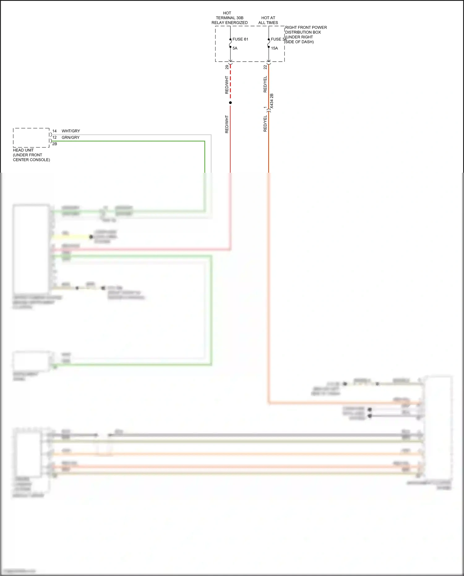 BMW X7 G07 facelift (2022-2024) computer data lines system wiring diagram  (51 of 107)