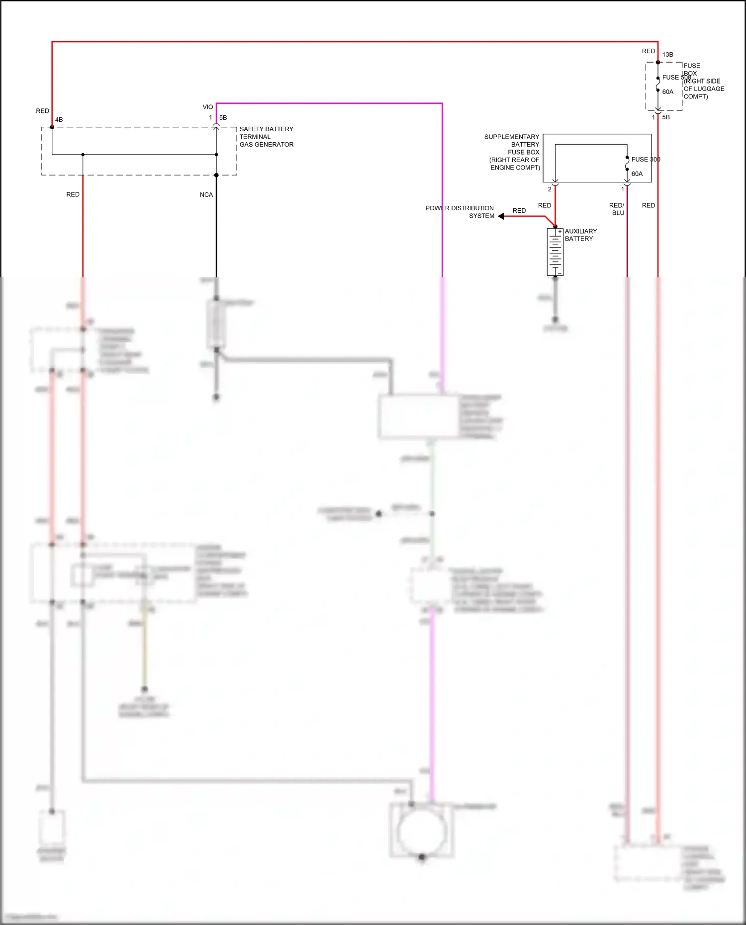 BMW X7 G07 facelift (2022-2024) computer data lines system wiring diagram  (95 of 107)