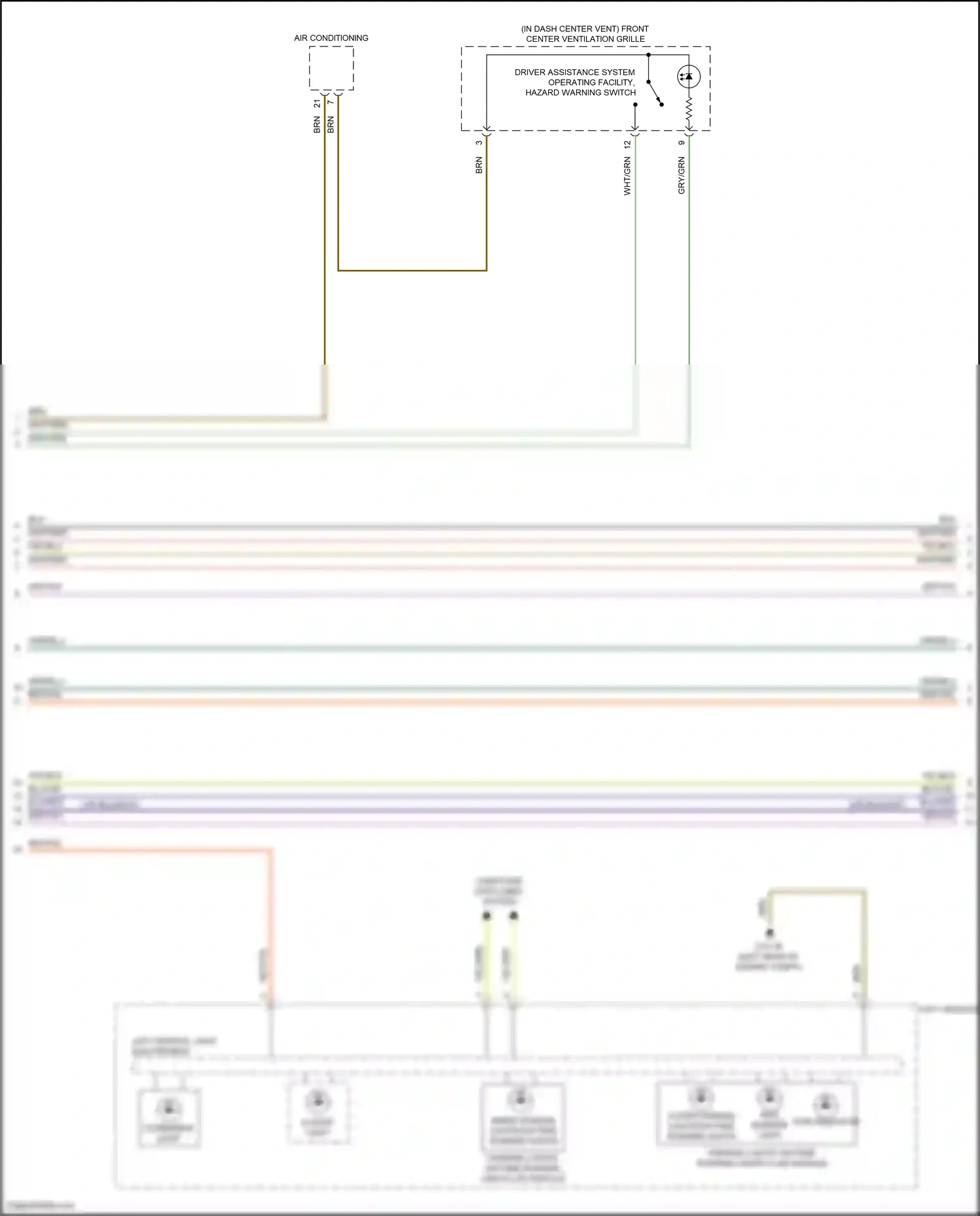 BMW X7 G07 facelift (2022-2024) computer data lines system wiring diagram  (96 of 107)