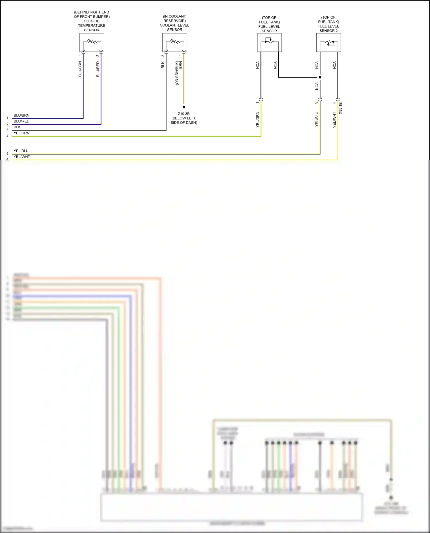 BMW X7 G07 facelift (2022-2024) computer data lines system wiring diagram  (25 of 107)