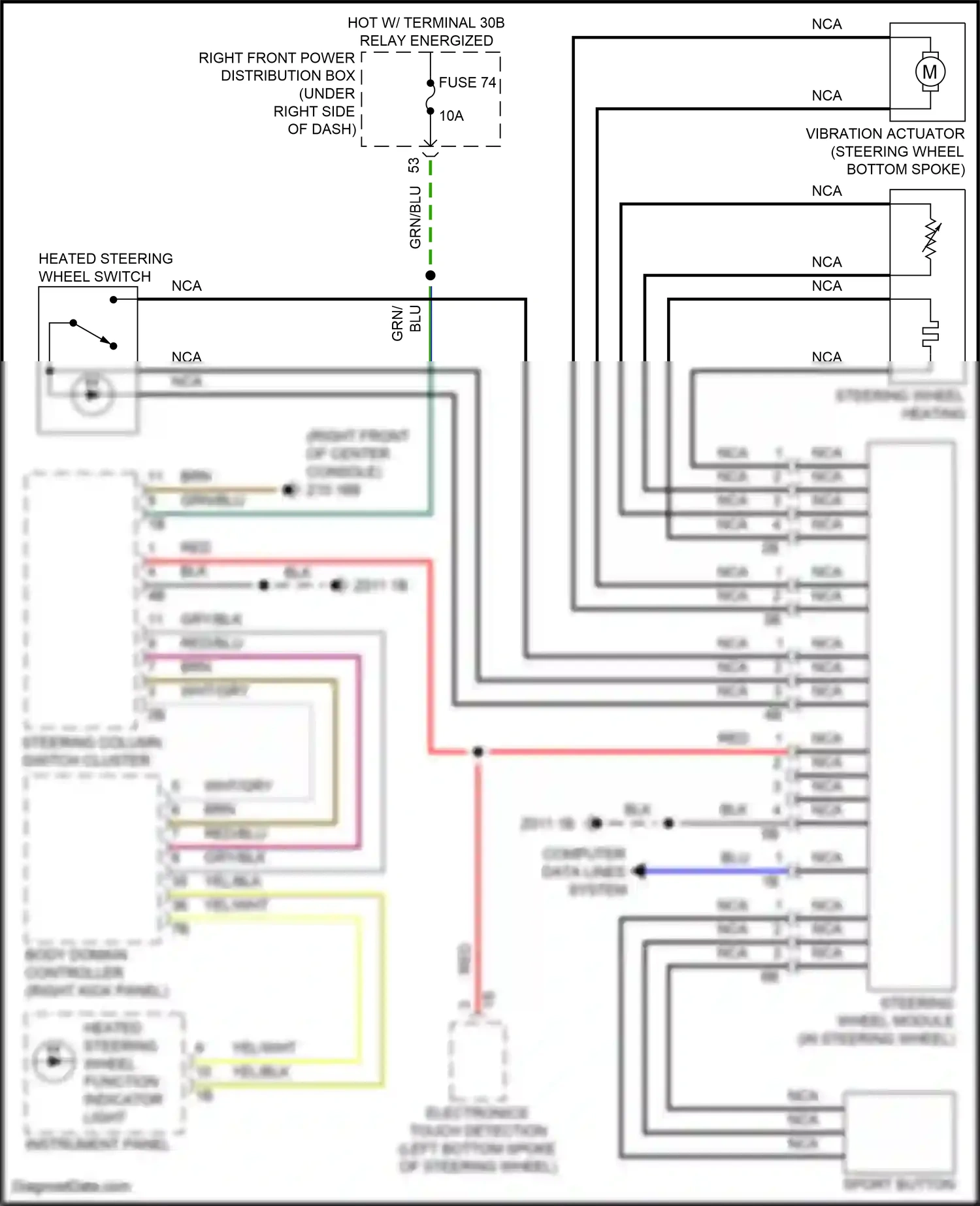 BMW X7 G07 facelift (2022-2024) computer data lines system wiring diagram  (4 of 107)