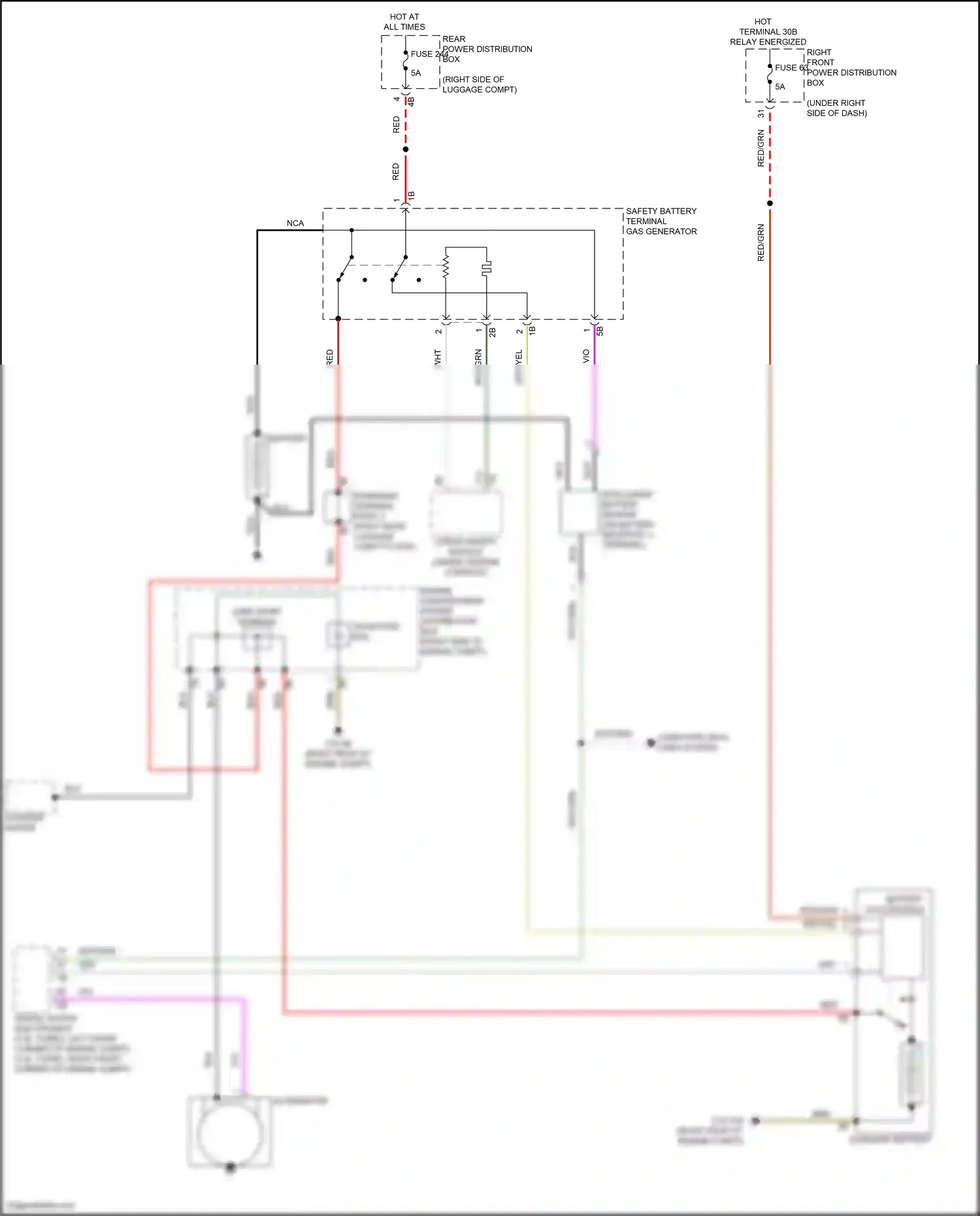 BMW X7 G07 facelift (2022-2024) computer data lines system wiring diagram  (94 of 107)