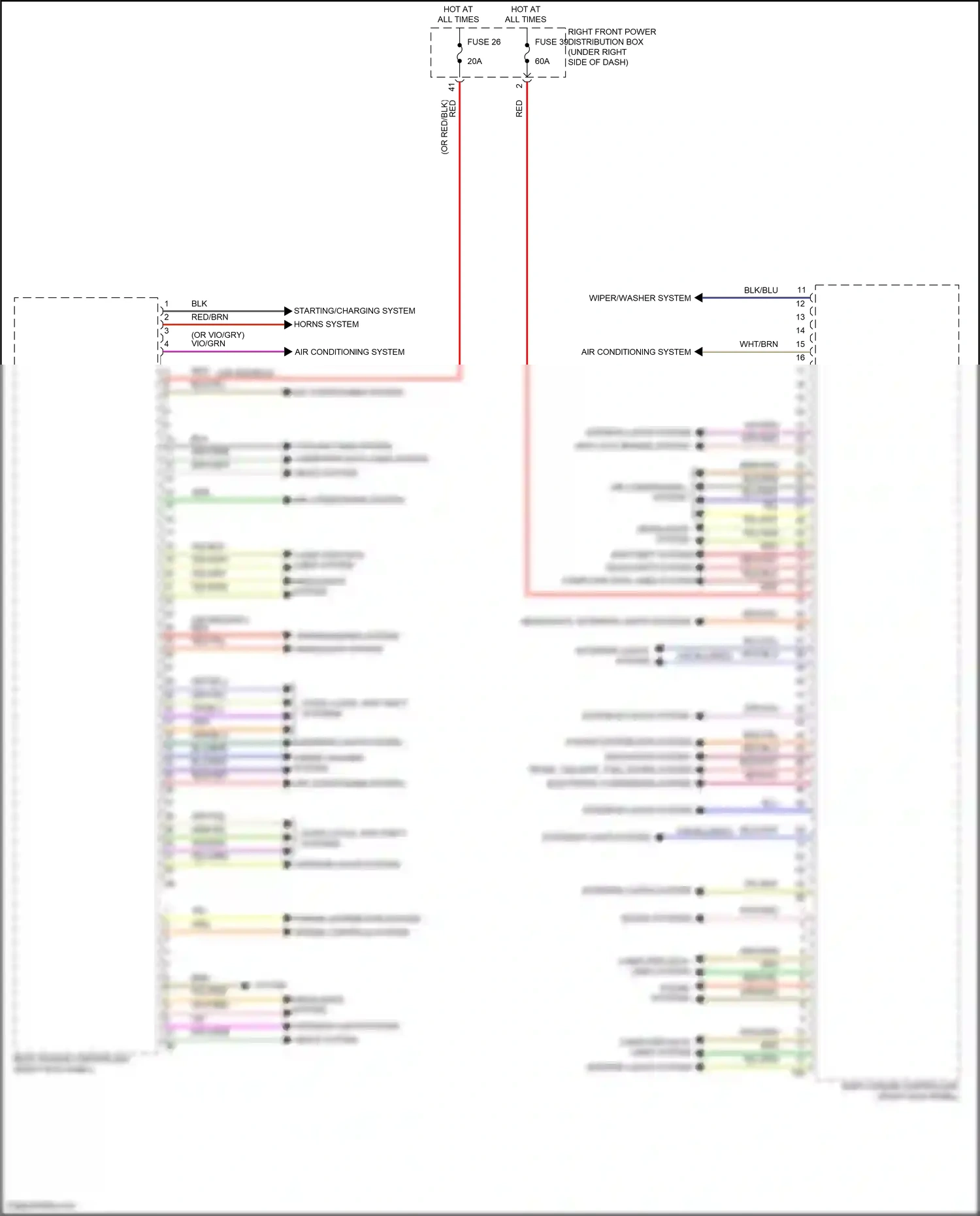 BMW X7 G07 facelift (2022-2024) computer data lines system wiring diagram  (91 of 107)