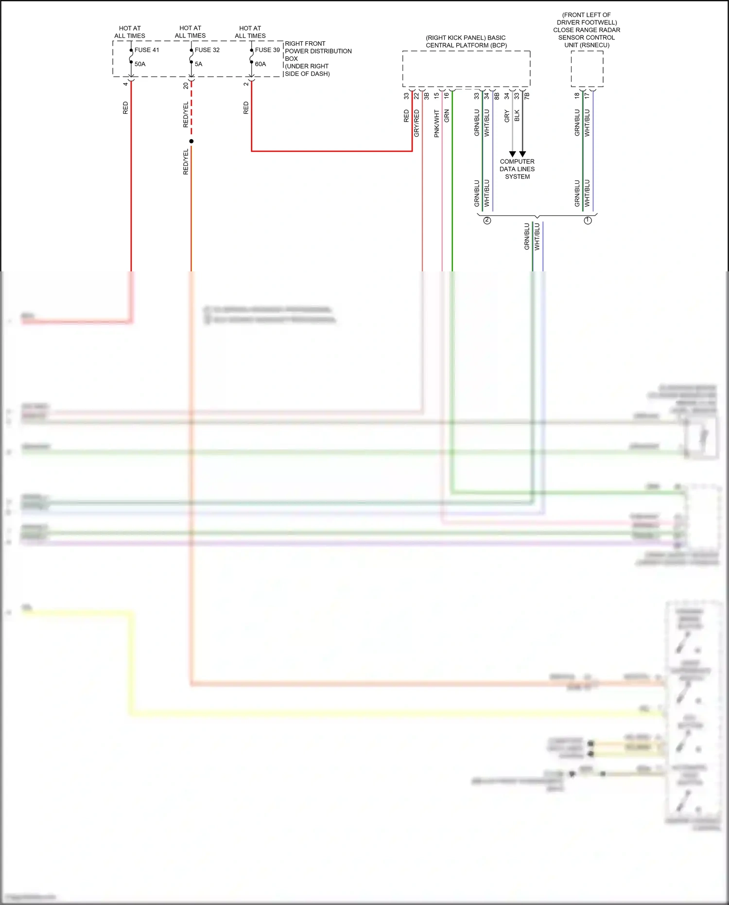 BMW X7 G07 facelift (2022-2024) computer data lines system wiring diagram  (75 of 107)