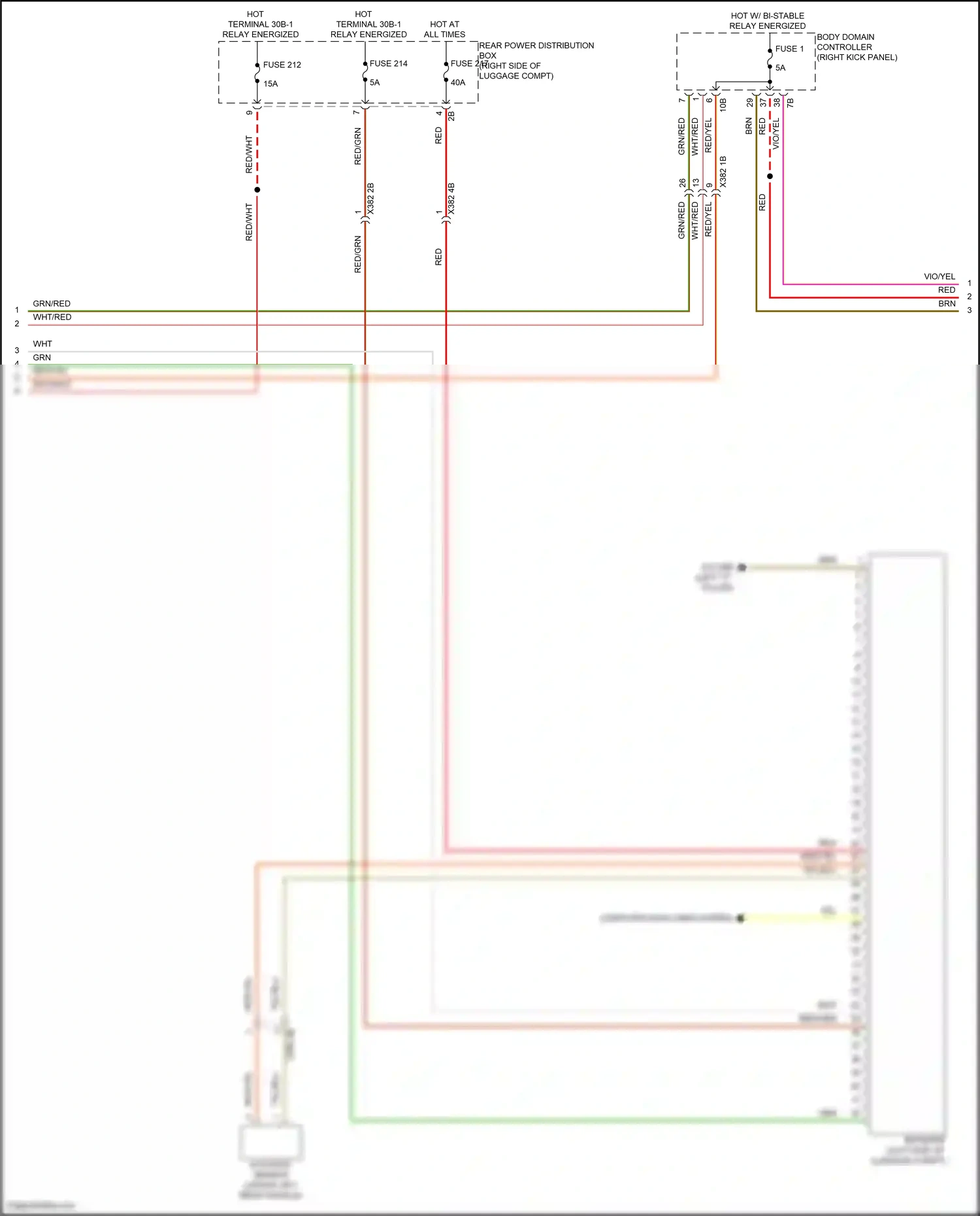 BMW X7 G07 facelift (2022-2024) computer data lines system wiring diagram  (66 of 107)