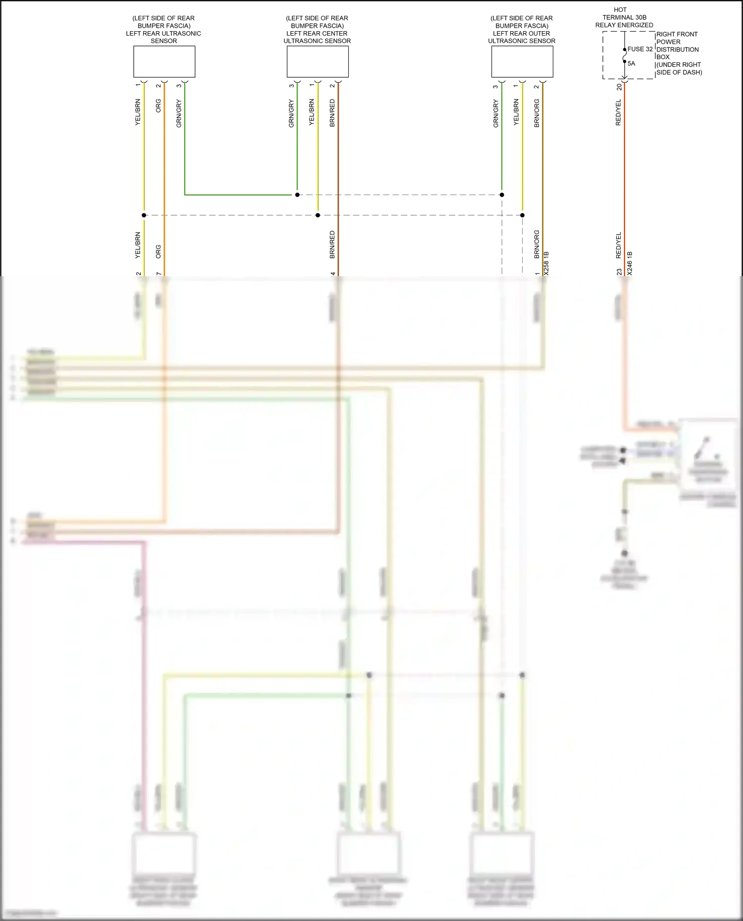 BMW X7 G07 facelift (2022-2024) computer data lines system wiring diagram  (57 of 107)