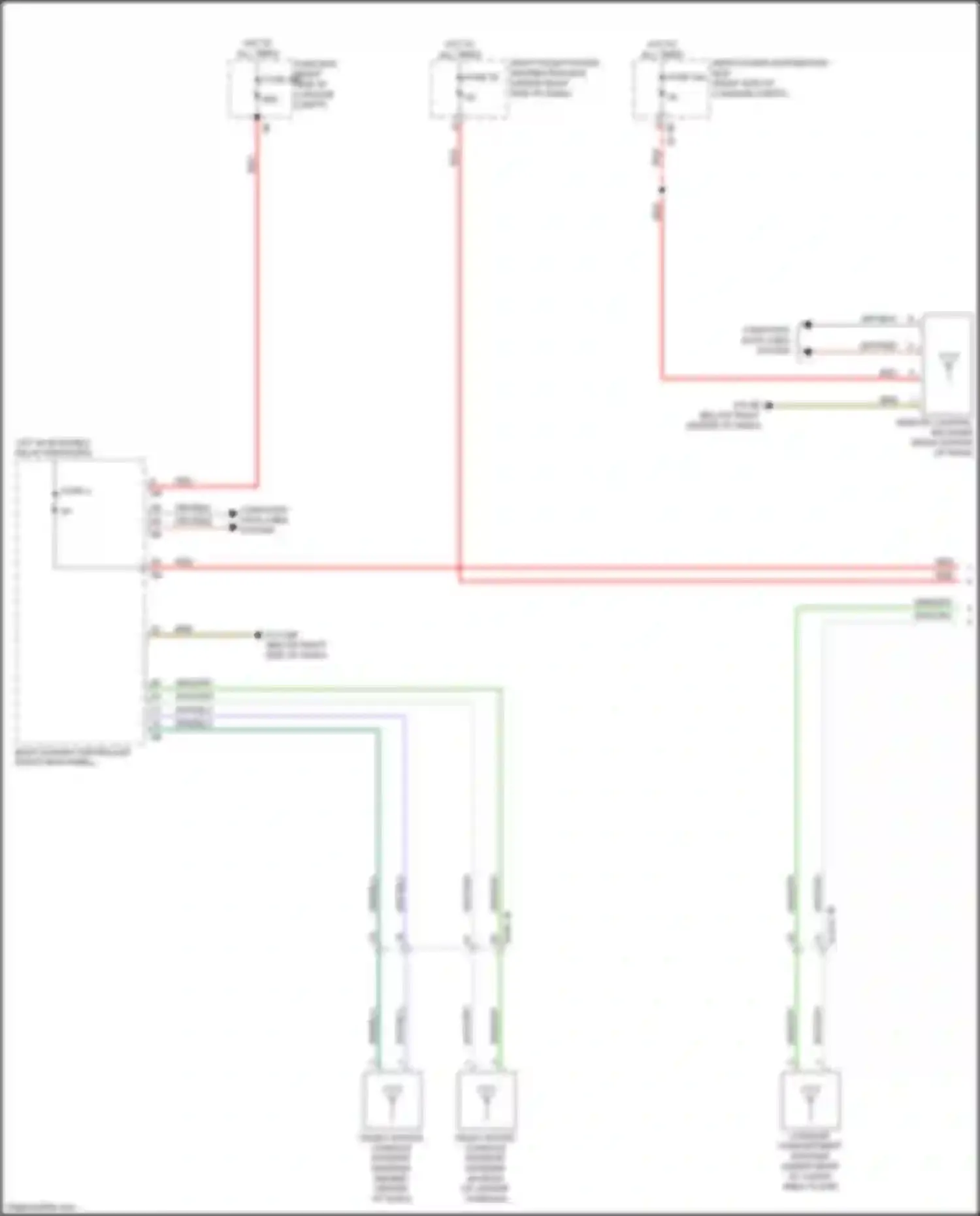 X7 BMW G07 (2018-2022): Access/start circuit (1 of 2)