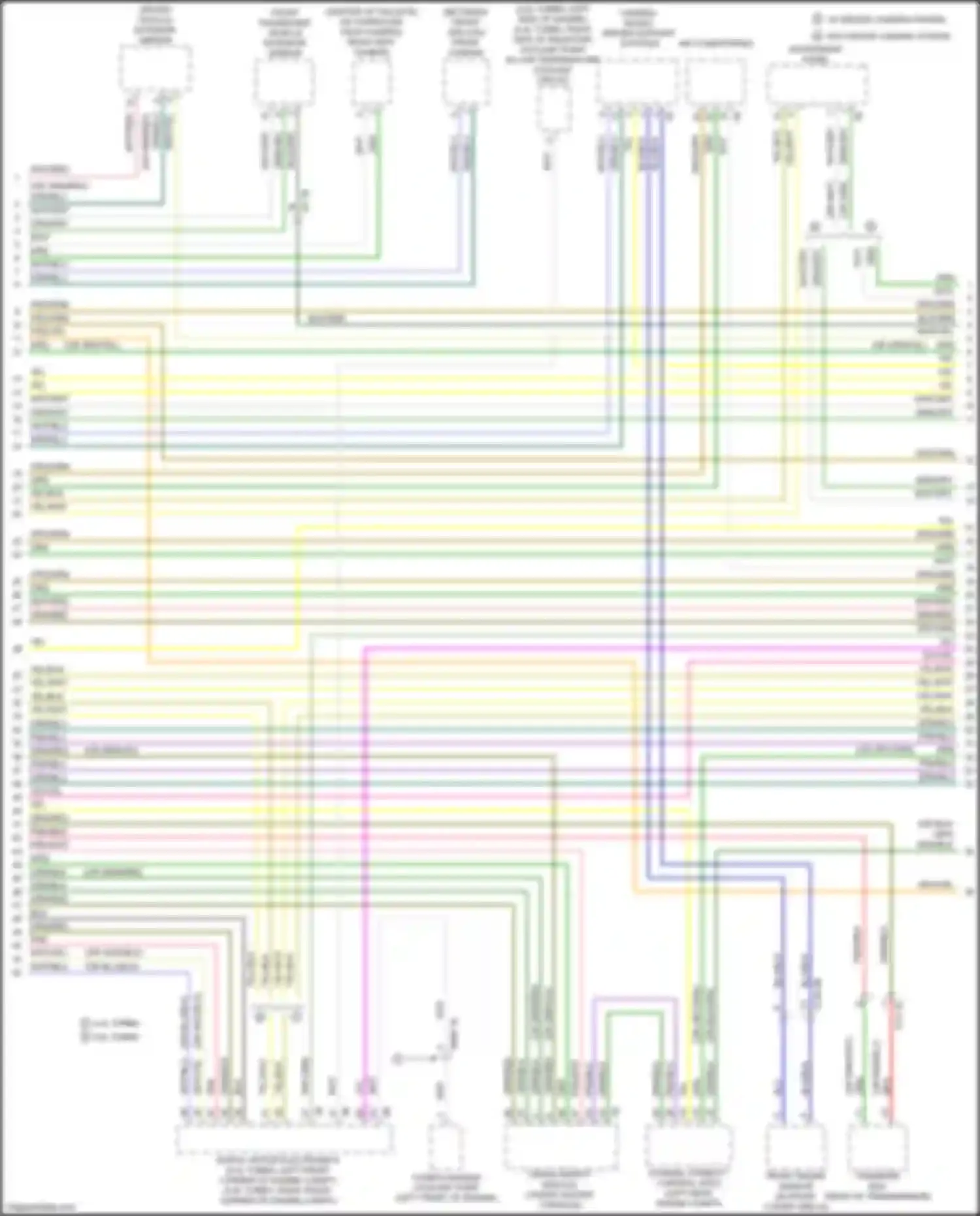 X7 BMW G07 (2018-2022): Computer data lines circuit (3 of 10)