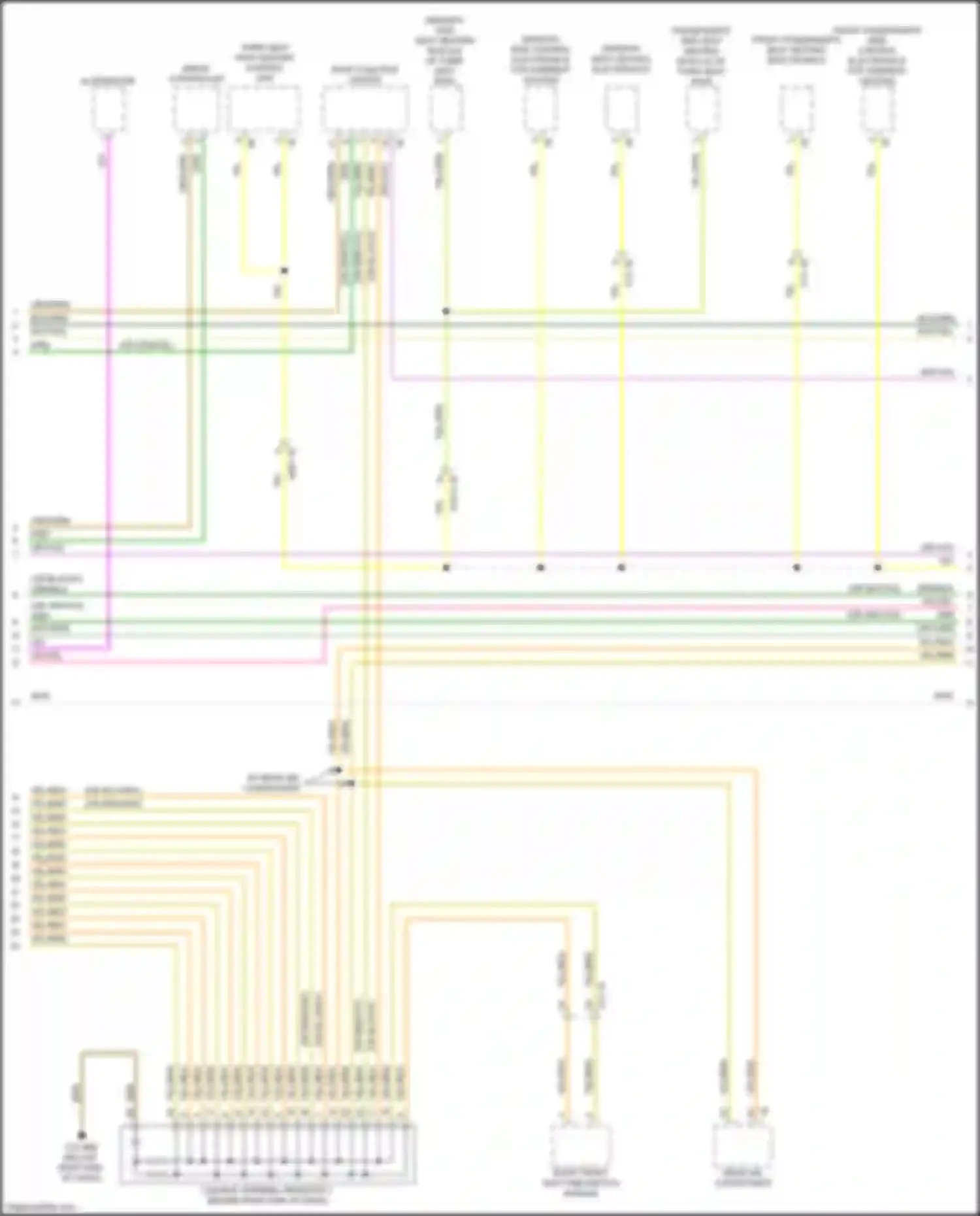 X7 BMW G07 (2018-2022): Computer data lines circuit (6 of 10)