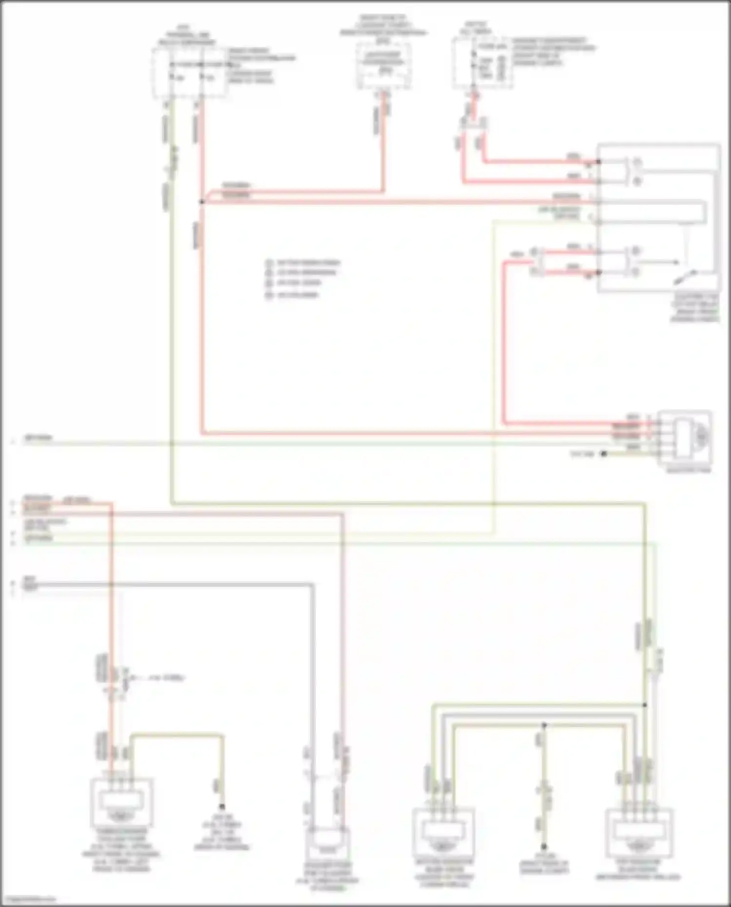X7 BMW G07 (2018-2022): Cooling fan circuit (2 of 2)
