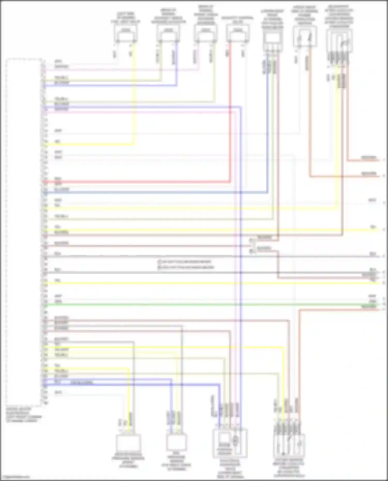 X7 BMW G07 (2018-2022): Wiring diagram engine performance 3.0l turbo (1 of 6)