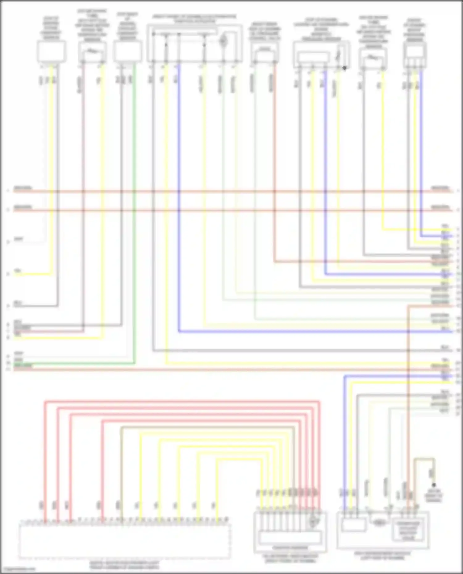 X7 BMW G07 (2018-2022): Wiring diagram engine performance 3.0l turbo (2 of 6)