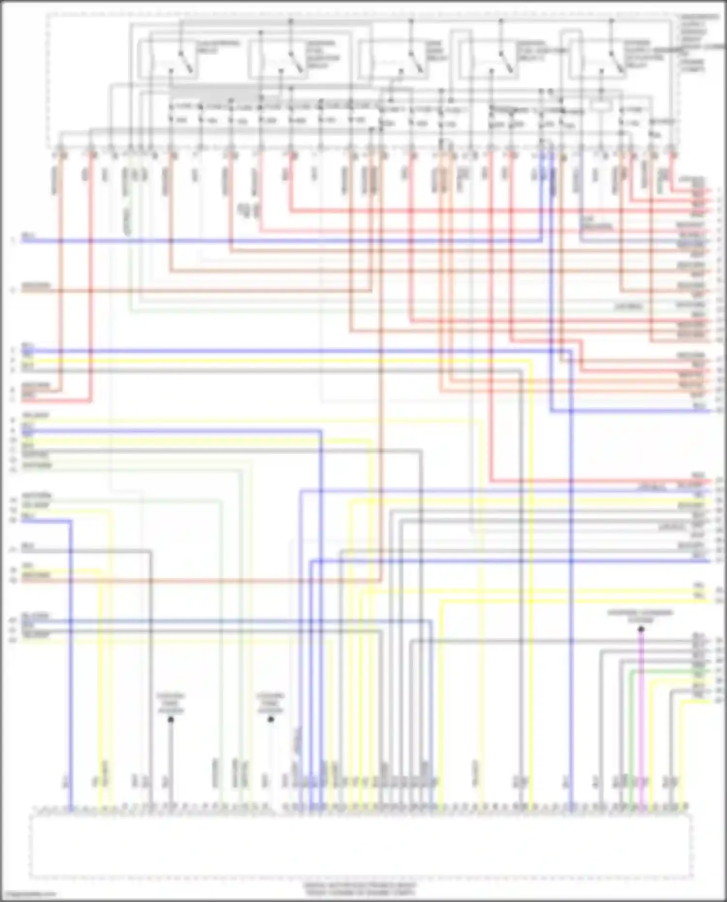 X7 BMW G07 (2018-2022): Wiring diagram engine performance 4.4l turbo (3 of 11)