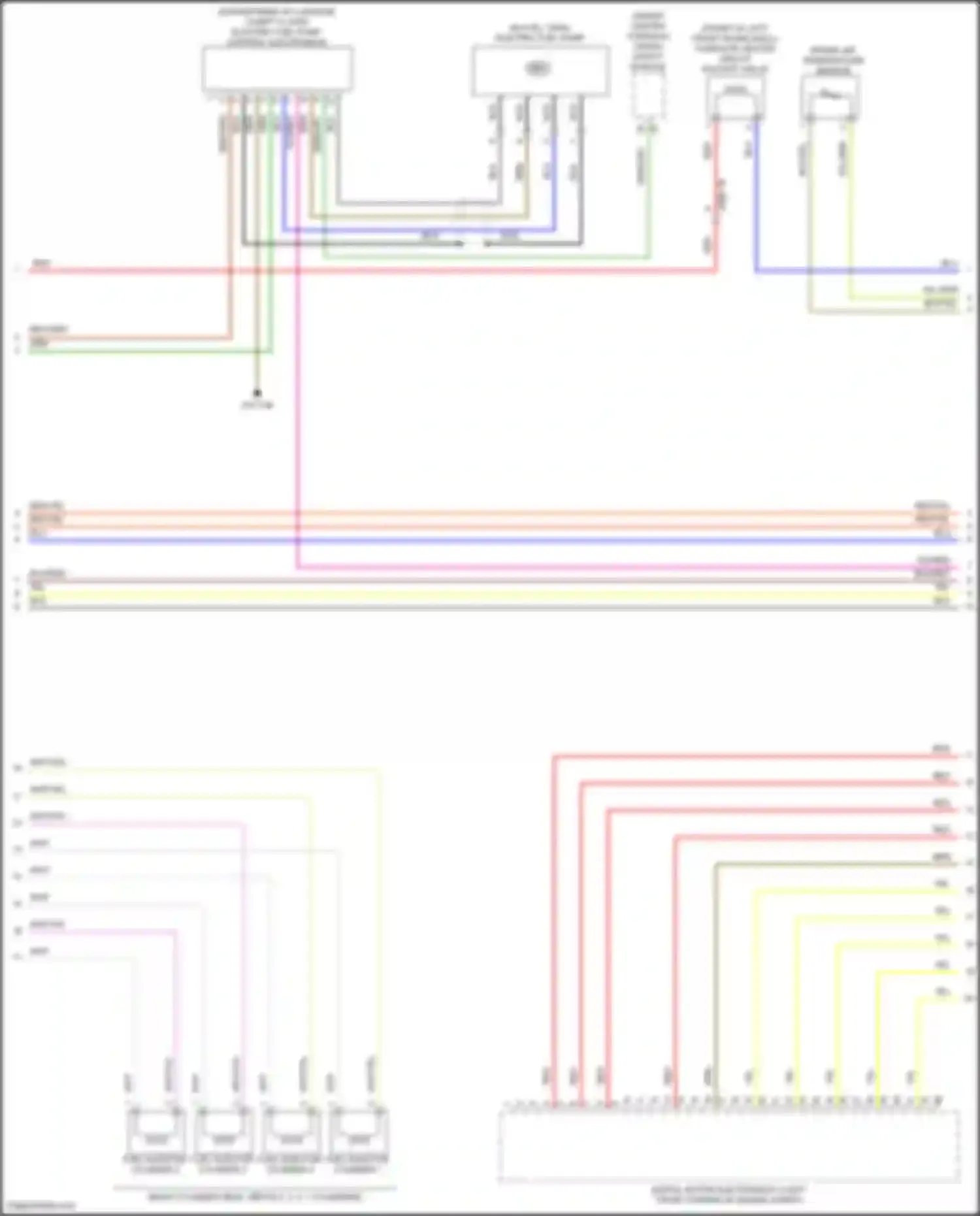 X7 BMW G07 (2018-2022): Wiring diagram engine performance 4.4l turbo (6 of 11)