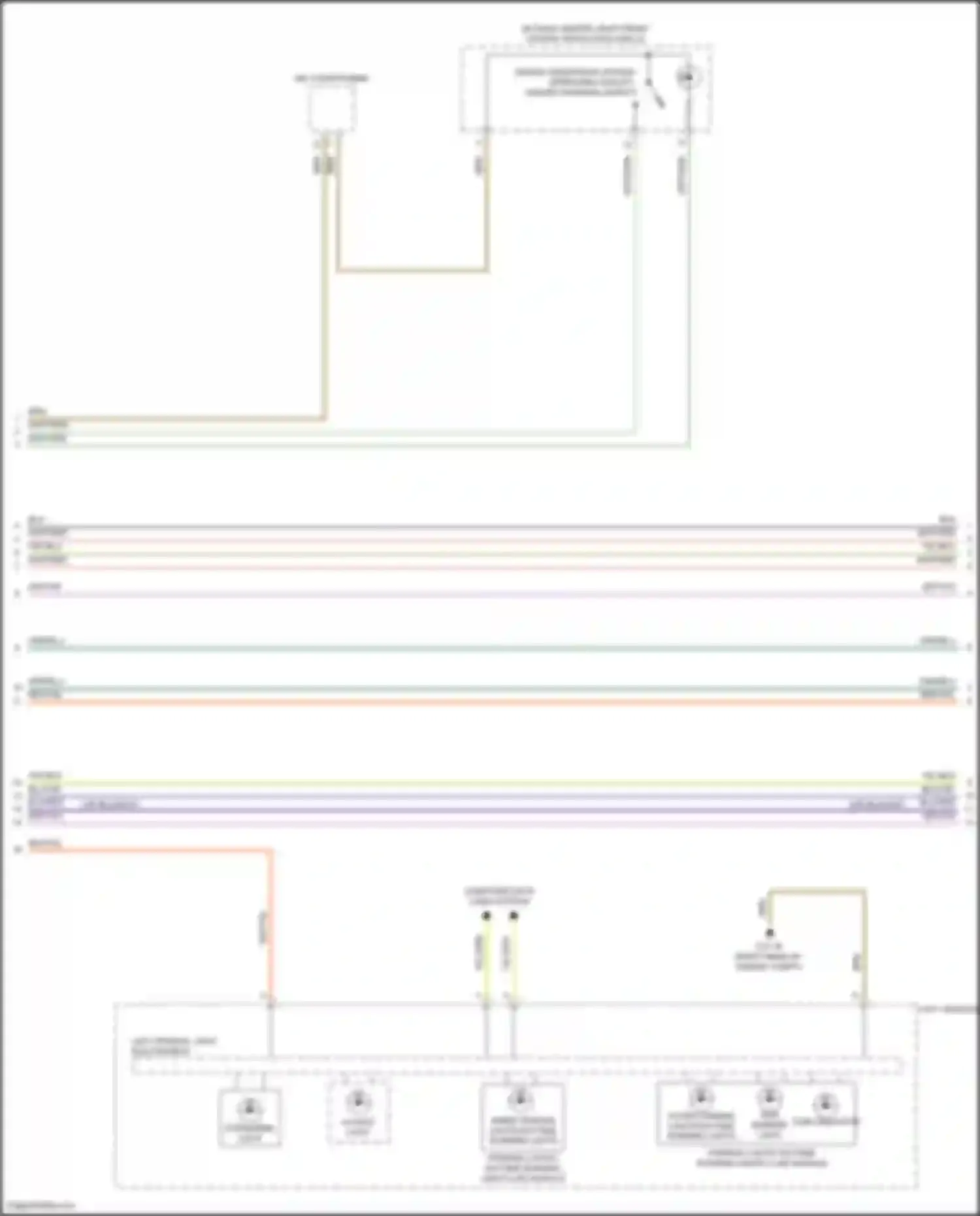 X7 BMW G07 (2018-2022): Exterior lamps circuit (2 of 4)