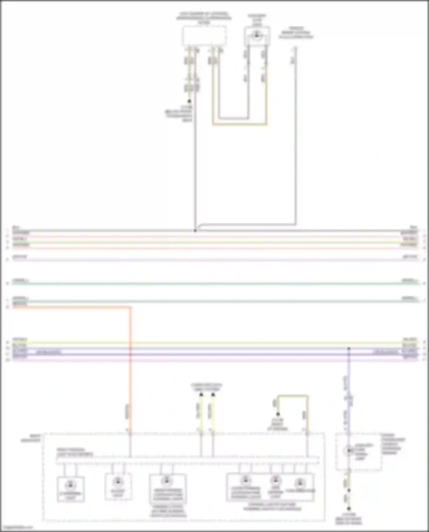 X7 BMW G07 (2018-2022): Exterior lamps circuit (3 of 4)