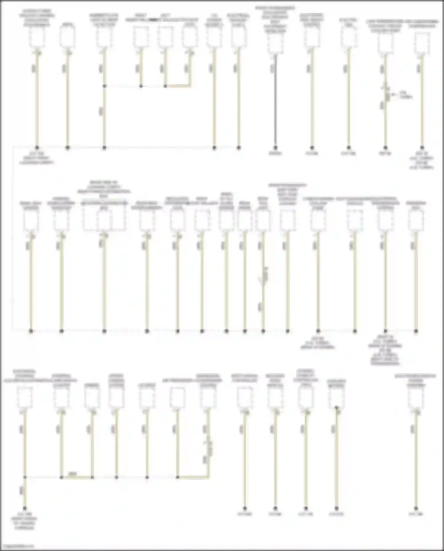 X7 BMW G07 (2018-2022): Ground distribution circuit (1 of 8)
