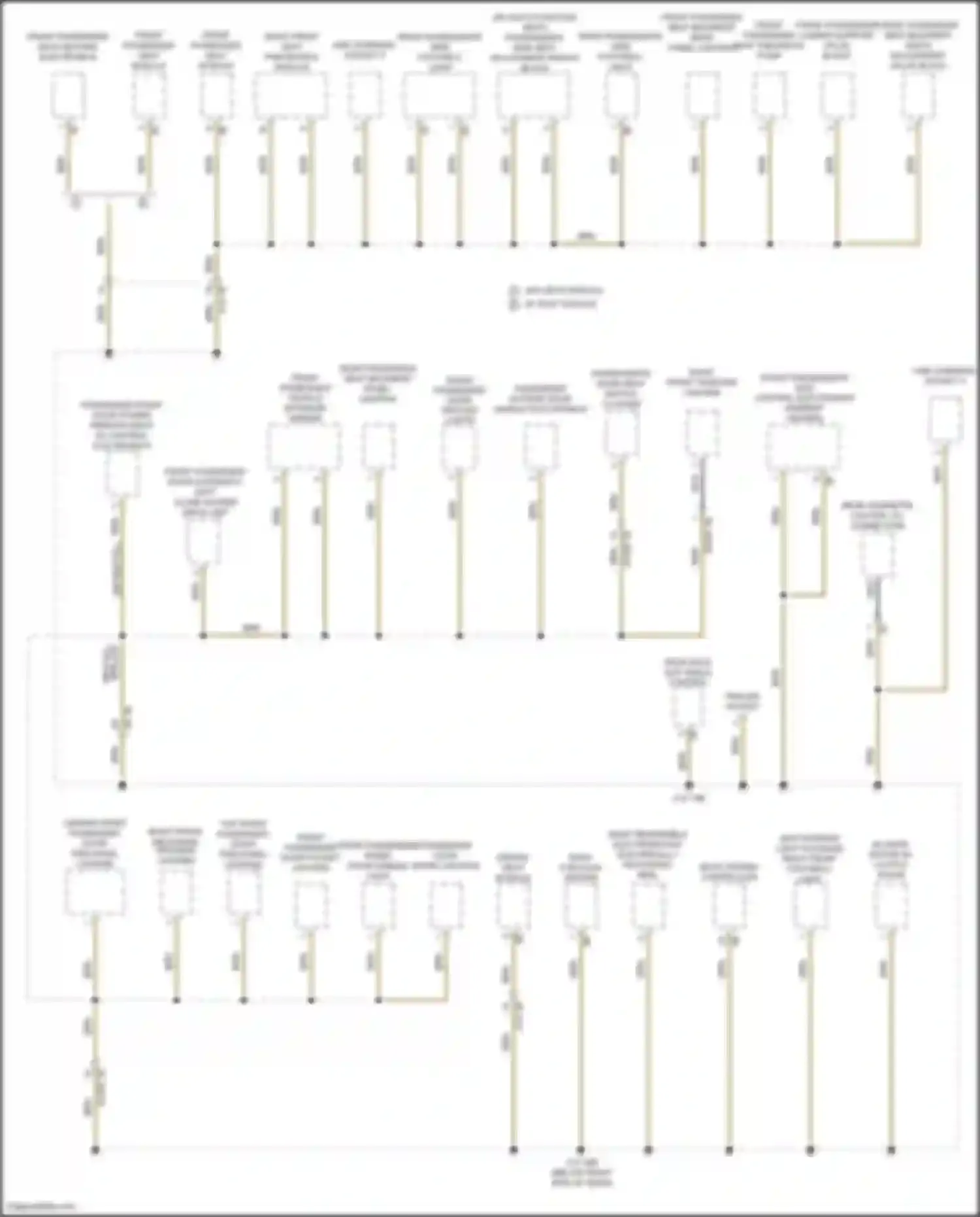 X7 BMW G07 (2018-2022): Ground distribution circuit (4 of 8)