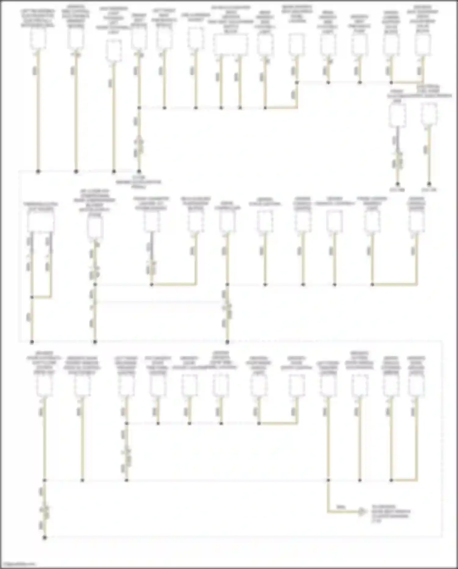X7 BMW G07 (2018-2022): Ground distribution circuit (6 of 8)