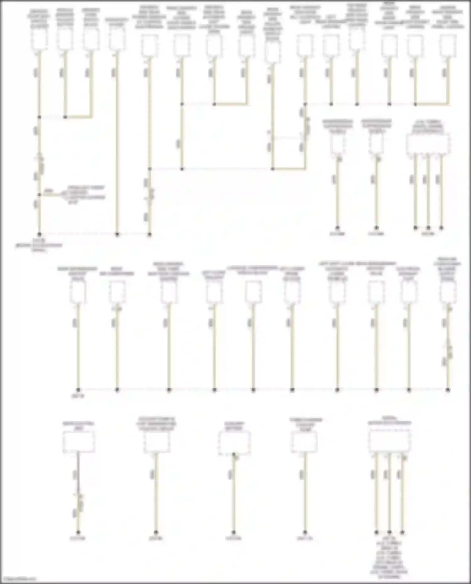 X7 BMW G07 (2018-2022): Ground distribution circuit (7 of 8)