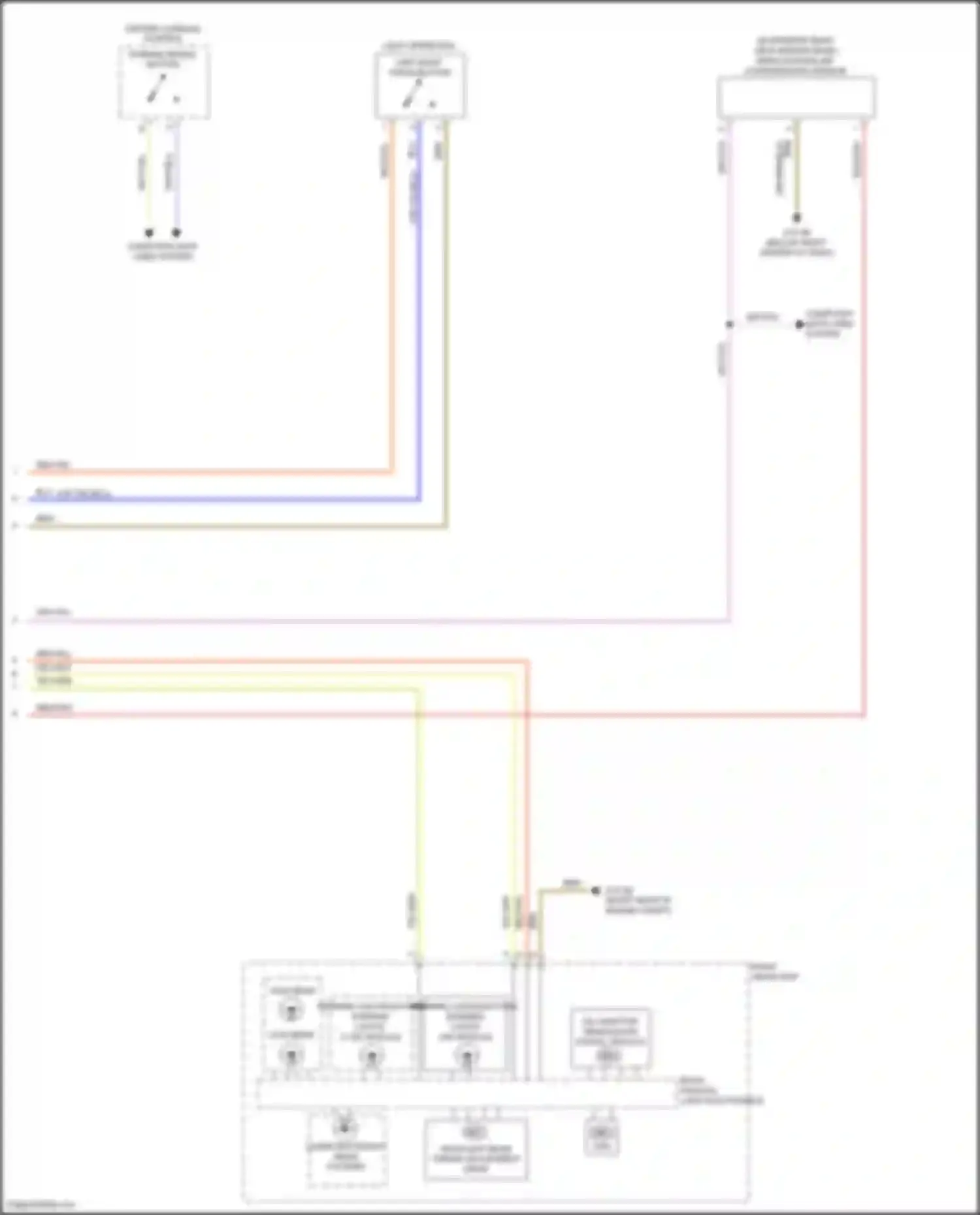 X7 BMW G07 (2018-2022): Headlights circuit (2 of 2)