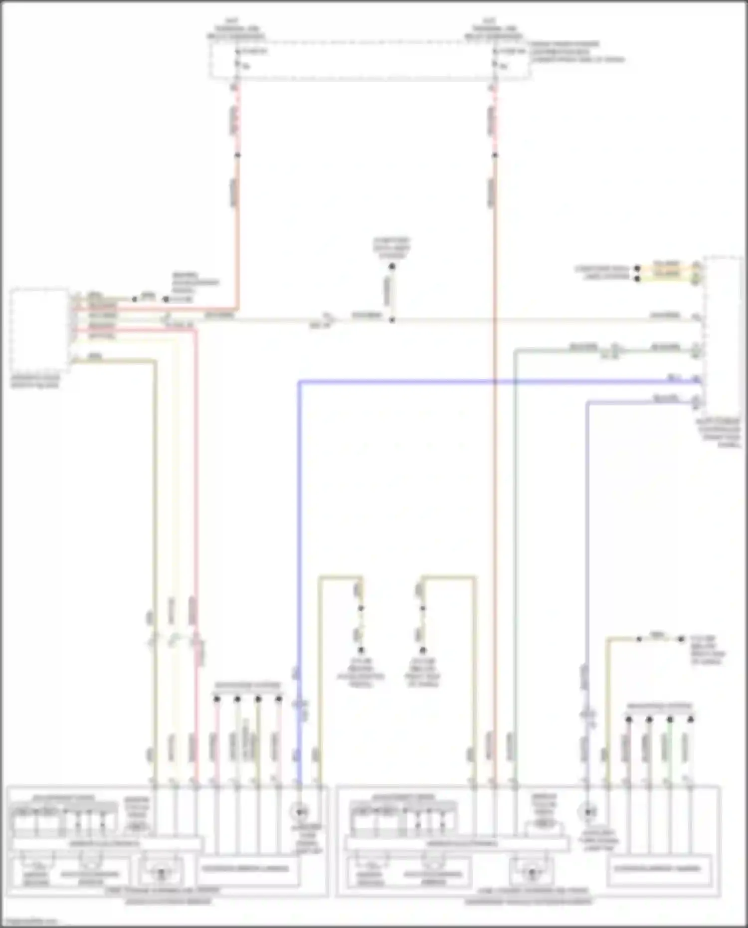 X7 BMW G07 (2018-2022): Memory mirrors circuit