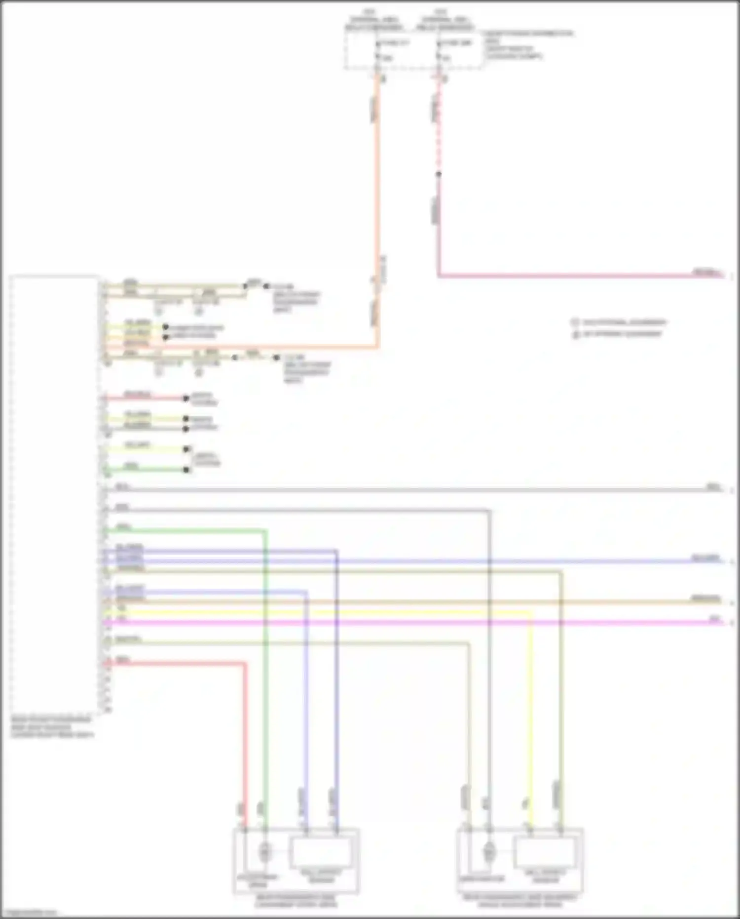 X7 BMW G07 (2018-2022): Right memory rear seat circuit (1 of 3)