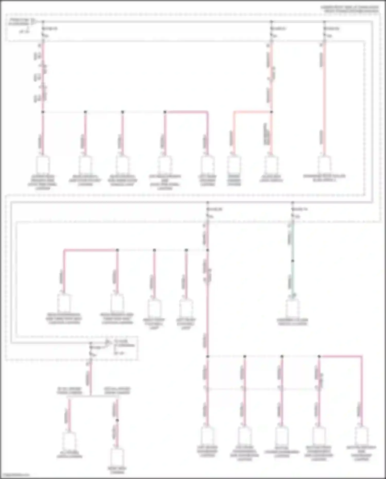 X7 BMW G07 (2018-2022): Power distribution circuit (4 of 10)