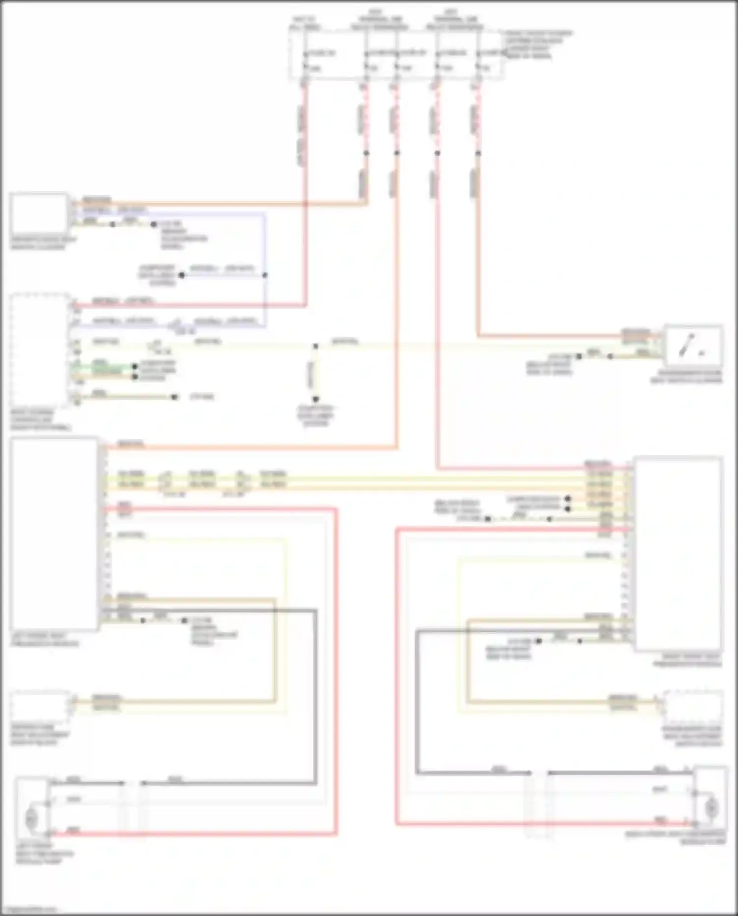 X7 BMW G07 (2018-2022): Pneumatics seat circuit