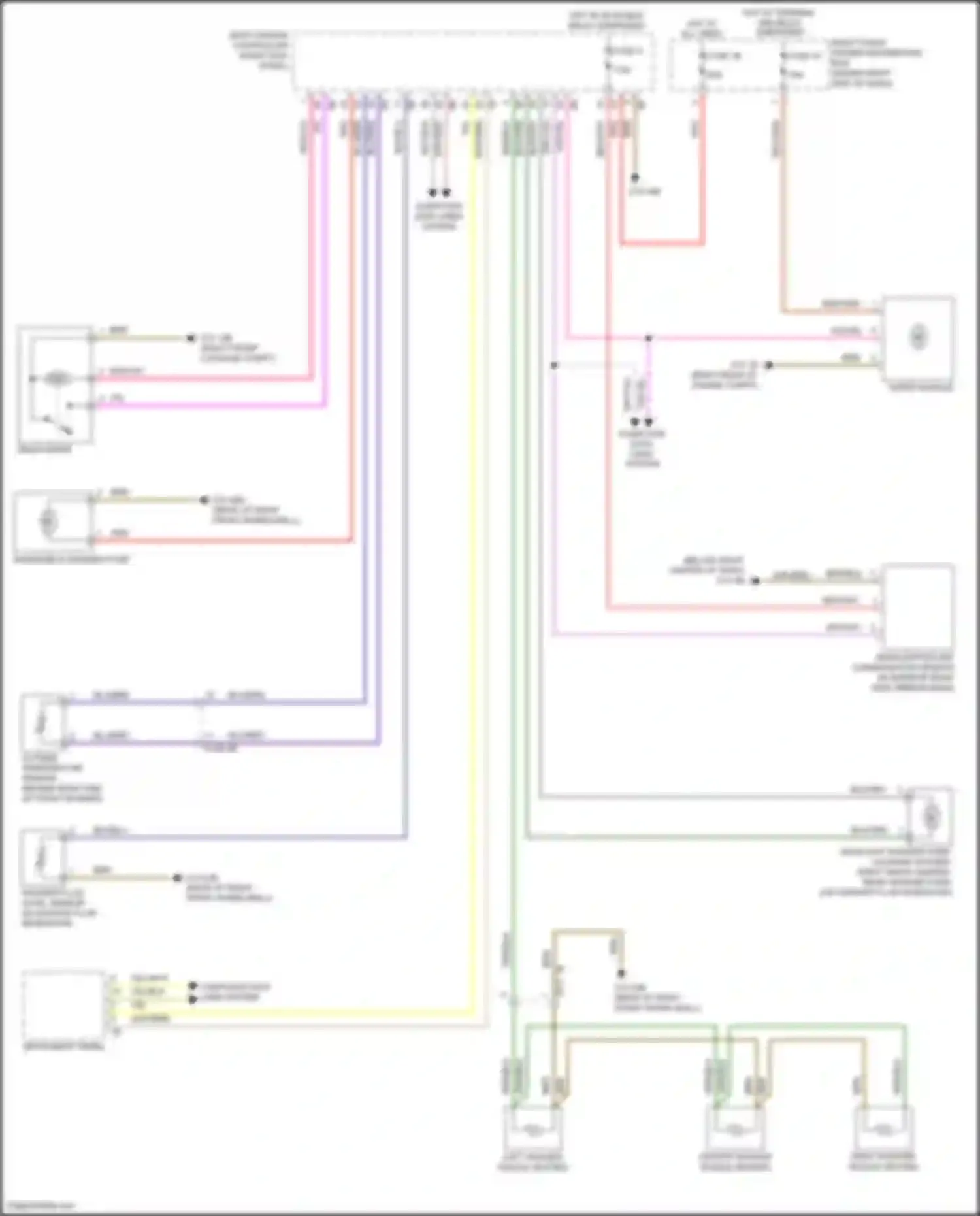 X7 BMW G07 (2018-2022): Wiper/washer circuit