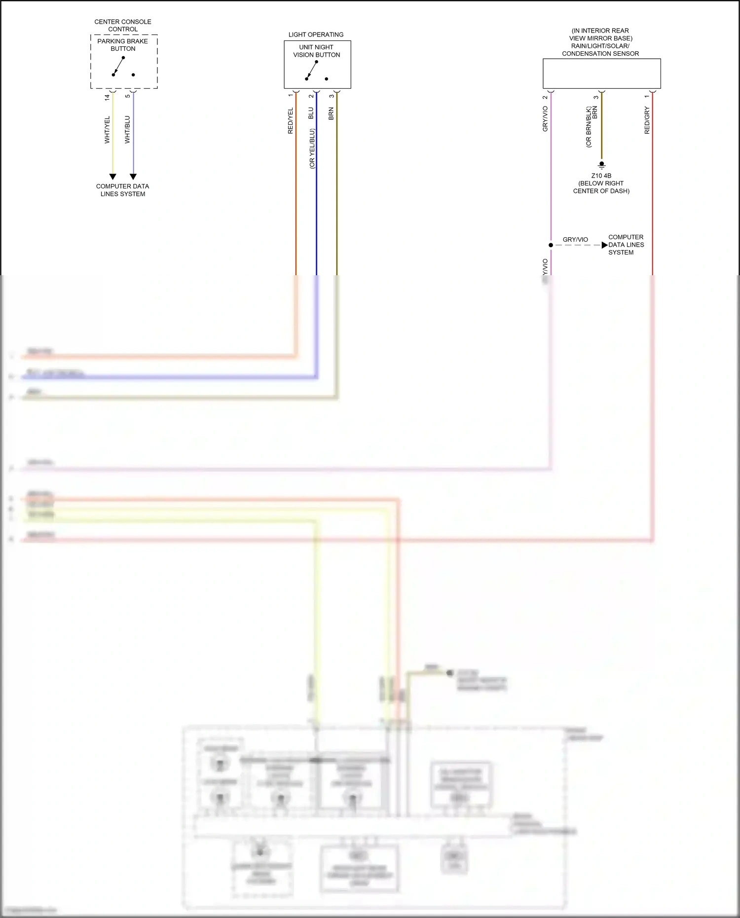 BMW X7 G07 (2018-2022) computer data lines system wiring diagram  (42 of 94)