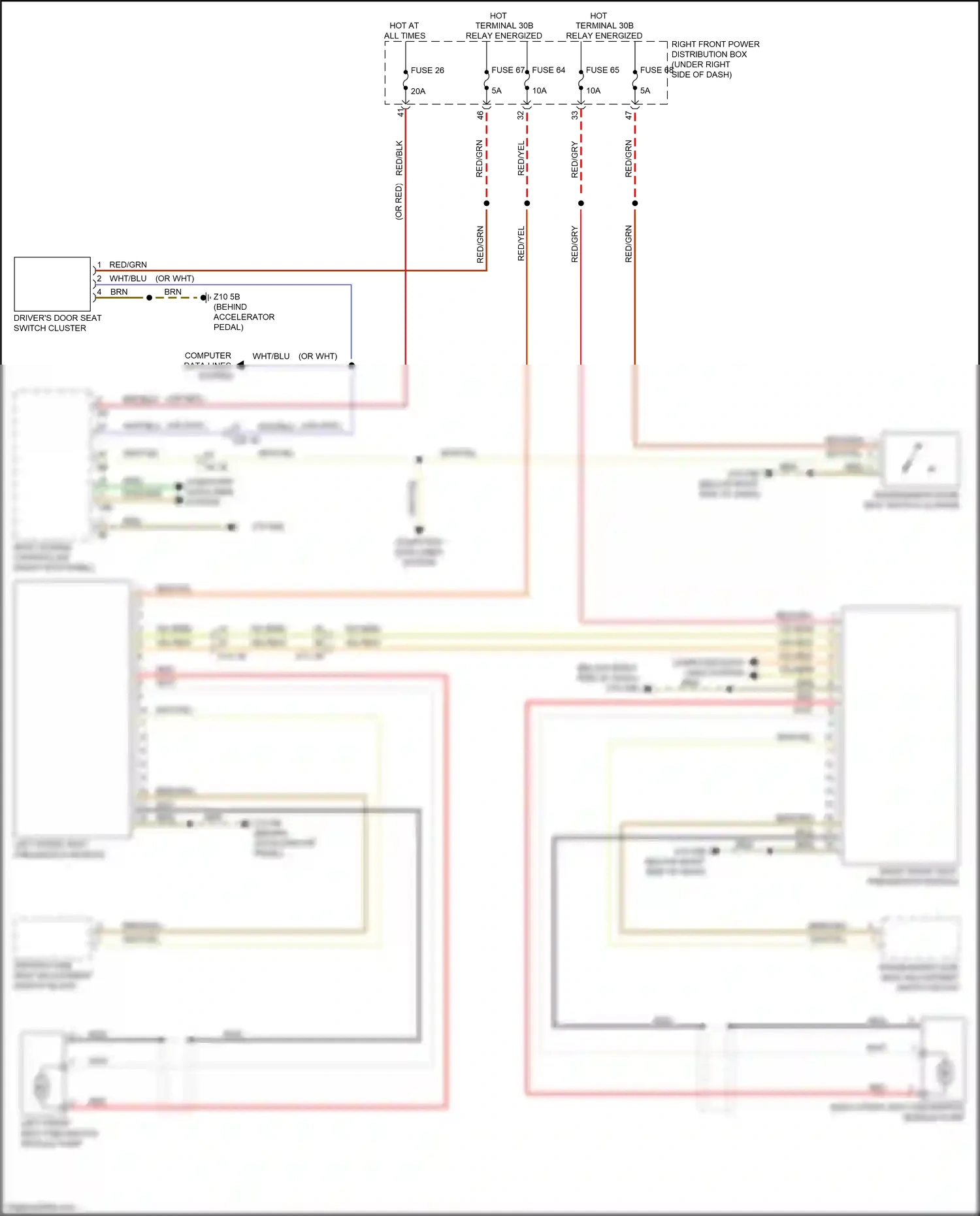BMW X7 G07 (2018-2022) computer data lines system wiring diagram  (5 of 94)