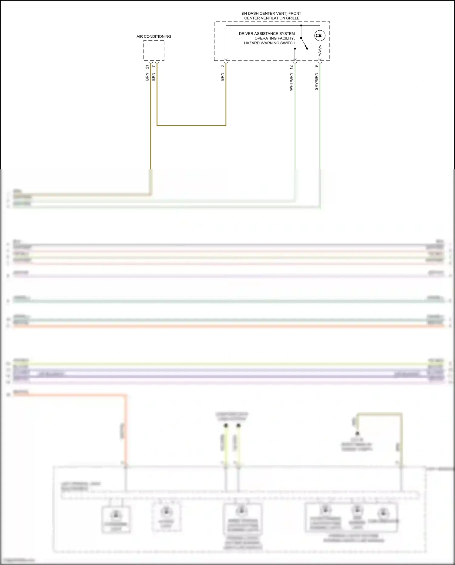 BMW X7 G07 (2018-2022) computer data lines system wiring diagram  (67 of 94)