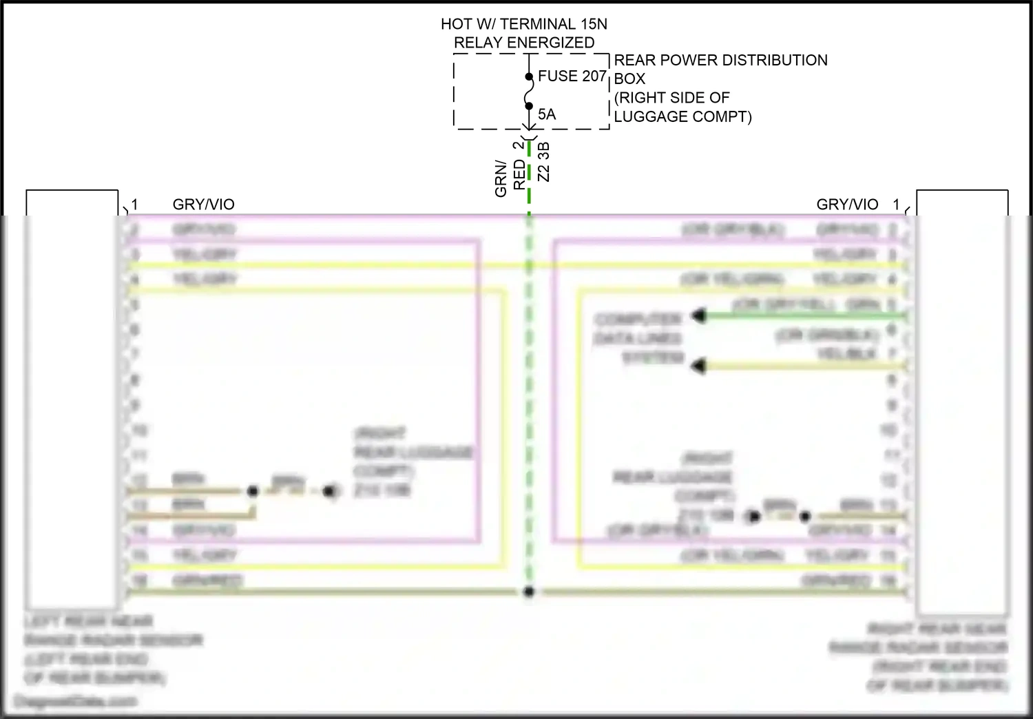 BMW X7 G07 (2018-2022) computer data lines system wiring diagram  (35 of 94)