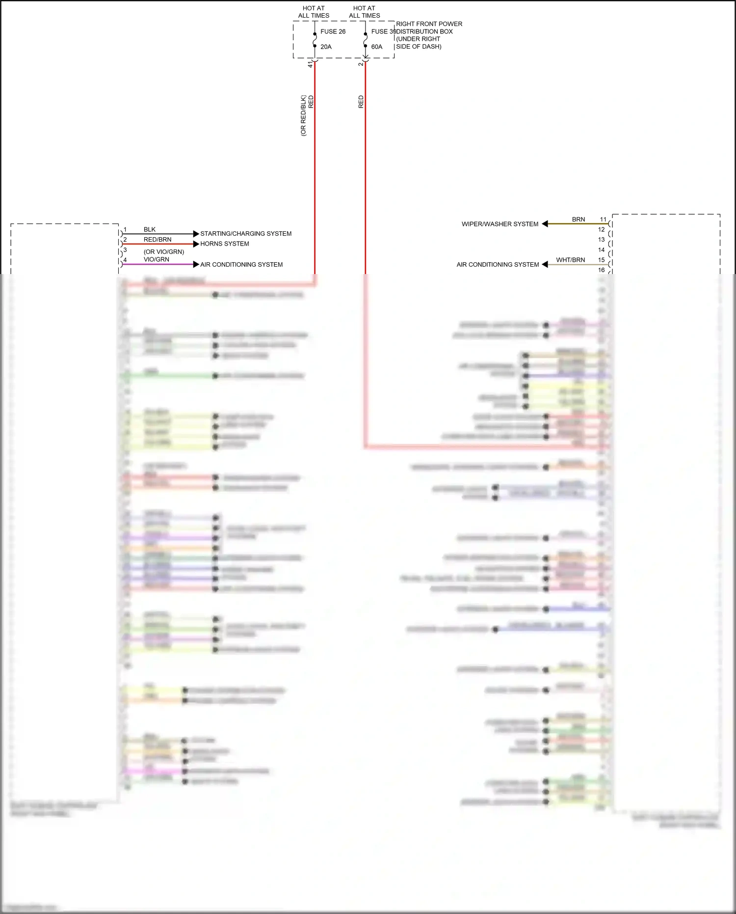 BMW X7 G07 (2018-2022) computer data lines system wiring diagram  (61 of 94)
