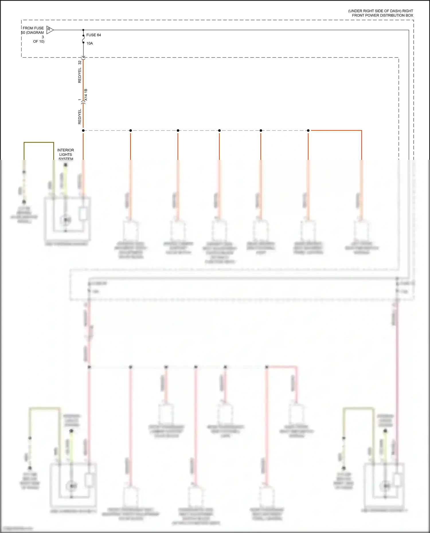 BMW X7 G07 (2018-2022) w/ multi- function seat wiring diagram  (8 of 8)