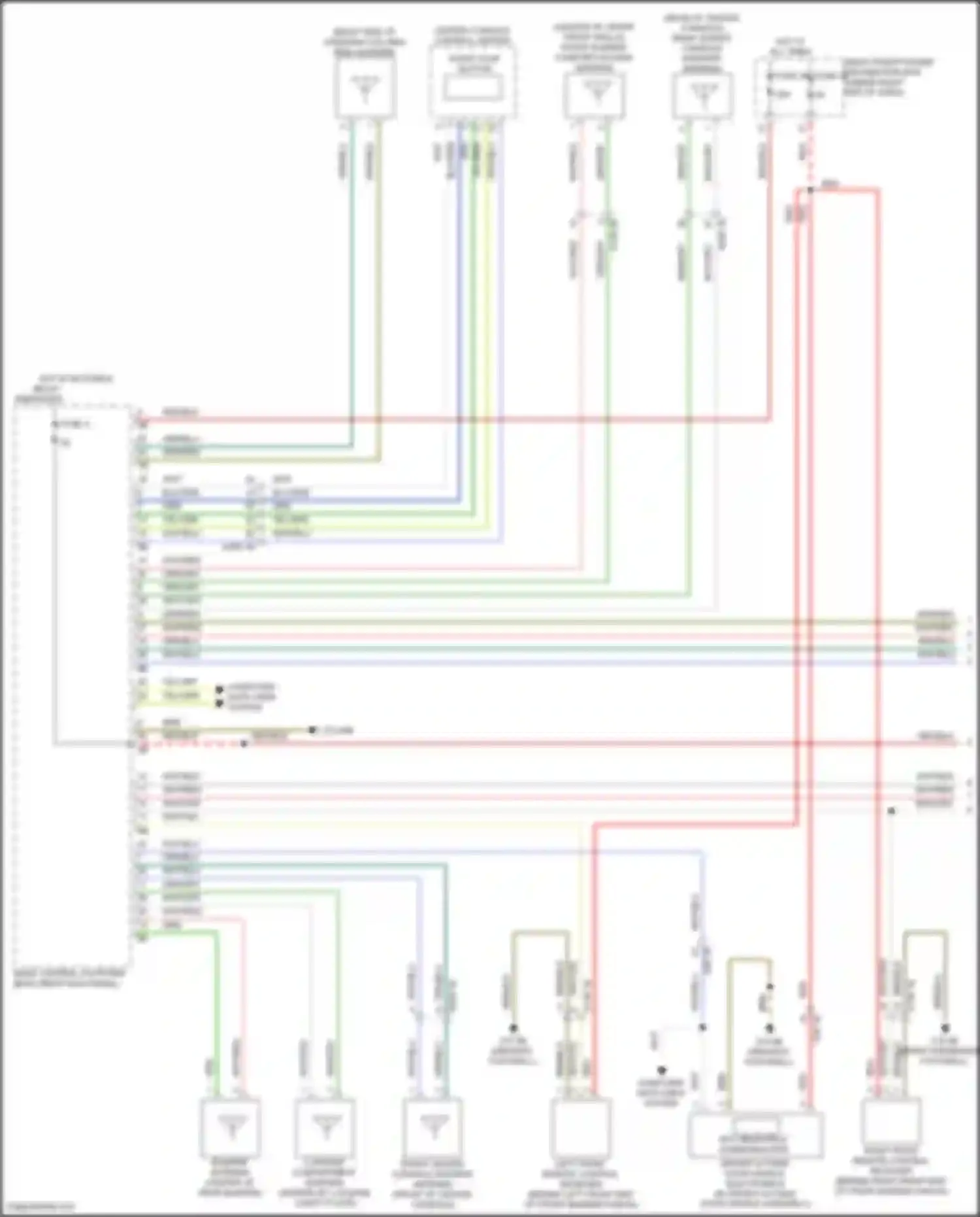 XM BMW G09 (2022-2024): Access/start circuit (1 of 2)