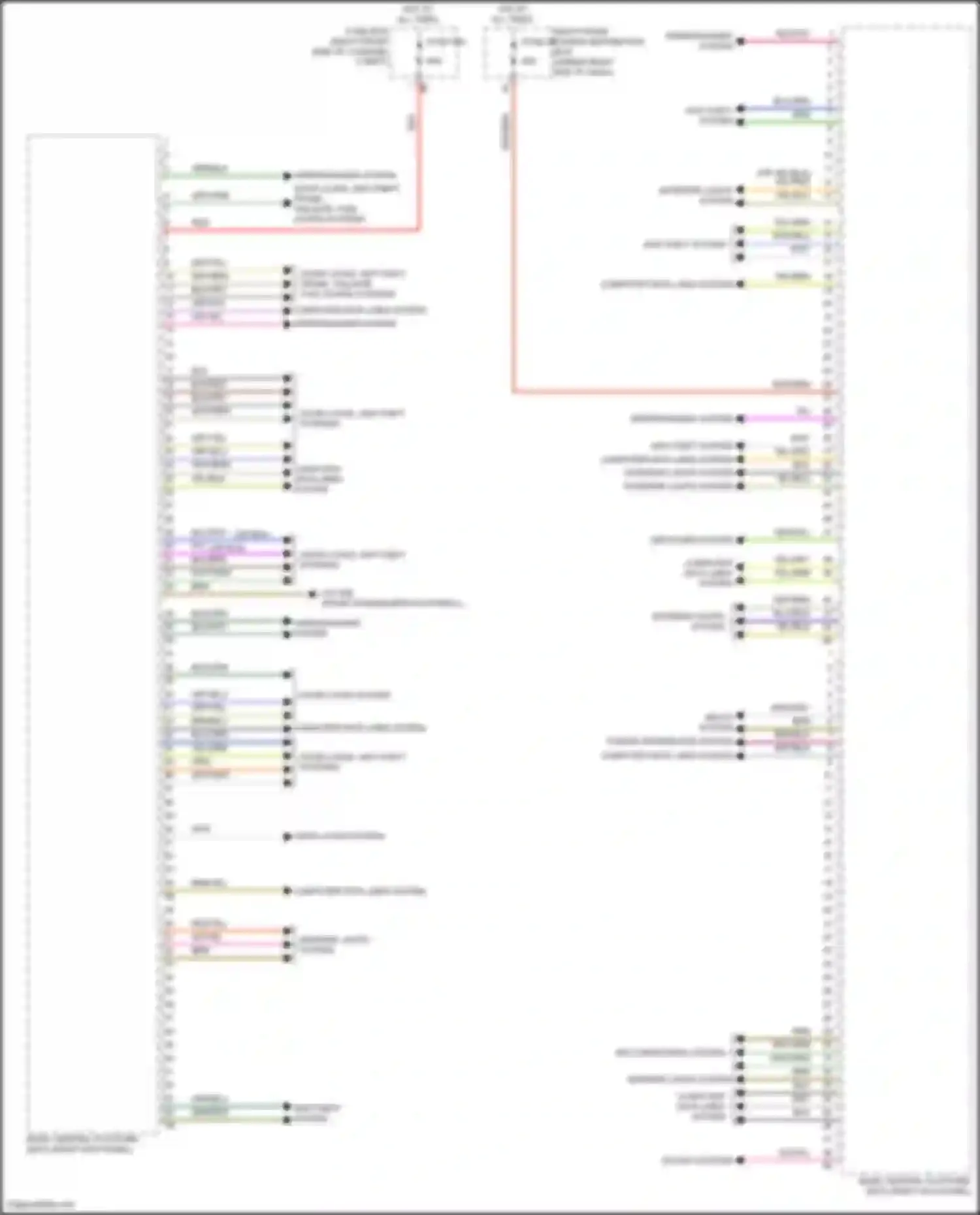 XM BMW G09 (2022-2024): Body control modules circuit (2 of 3)