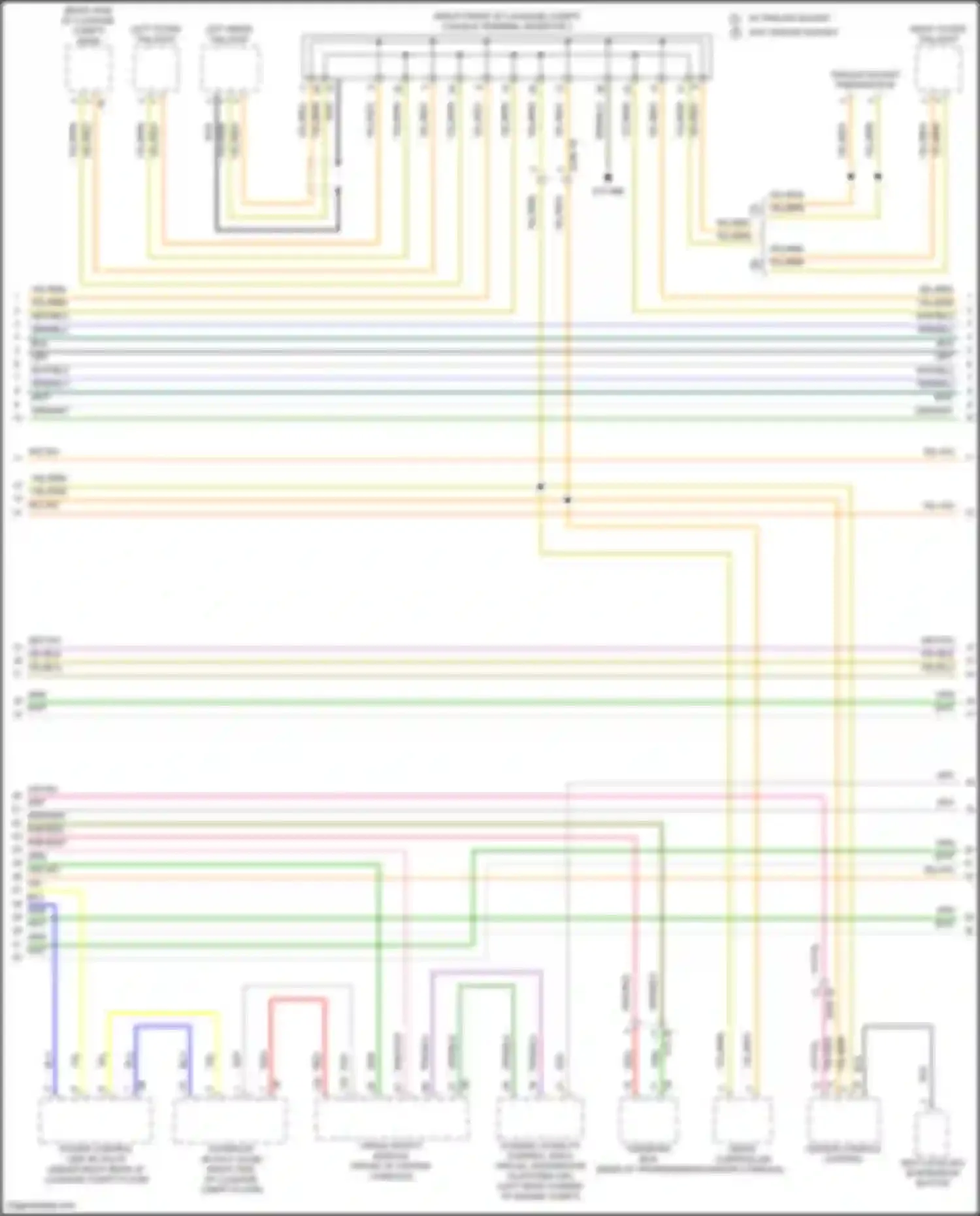 XM BMW G09 (2022-2024): High/low bus circuit (3 of 7)