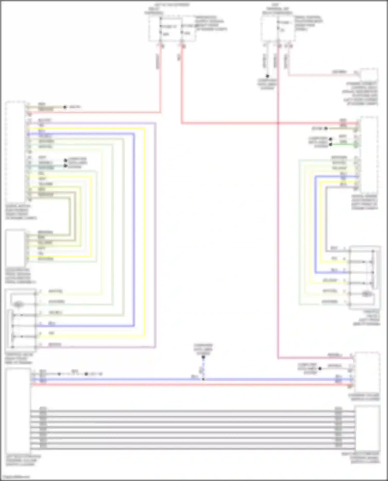 XM BMW G09 (2022-2024): Cruise control circuit