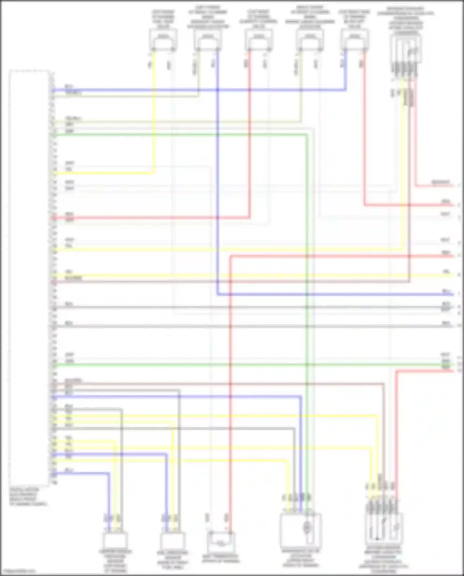 XM BMW G09 (2022-2024): Wiring diagram engine performance 4.4l turbo hybrid (1 of 19)