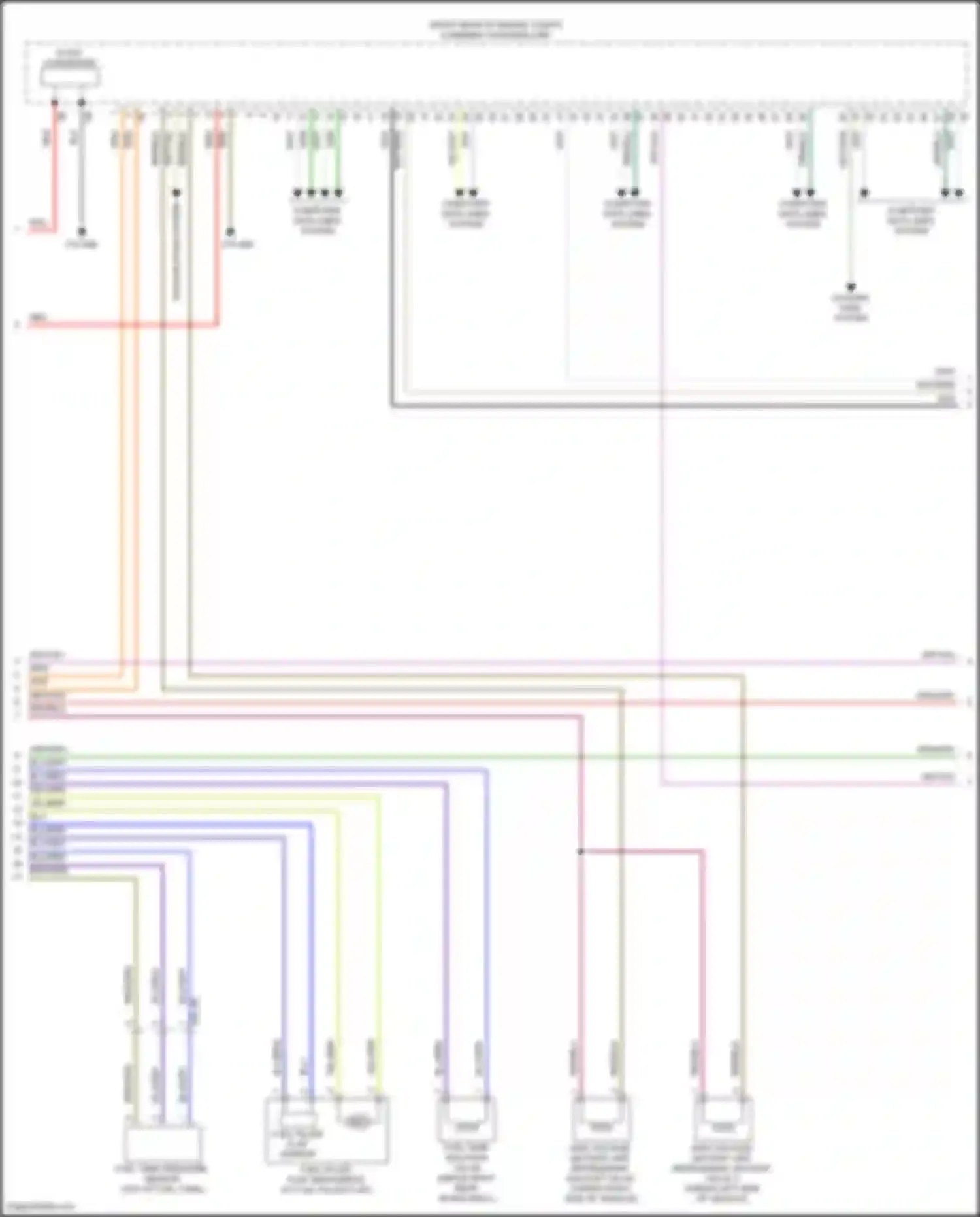 XM BMW G09 (2022-2024): Wiring diagram engine performance 4.4l turbo hybrid (14 of 19)