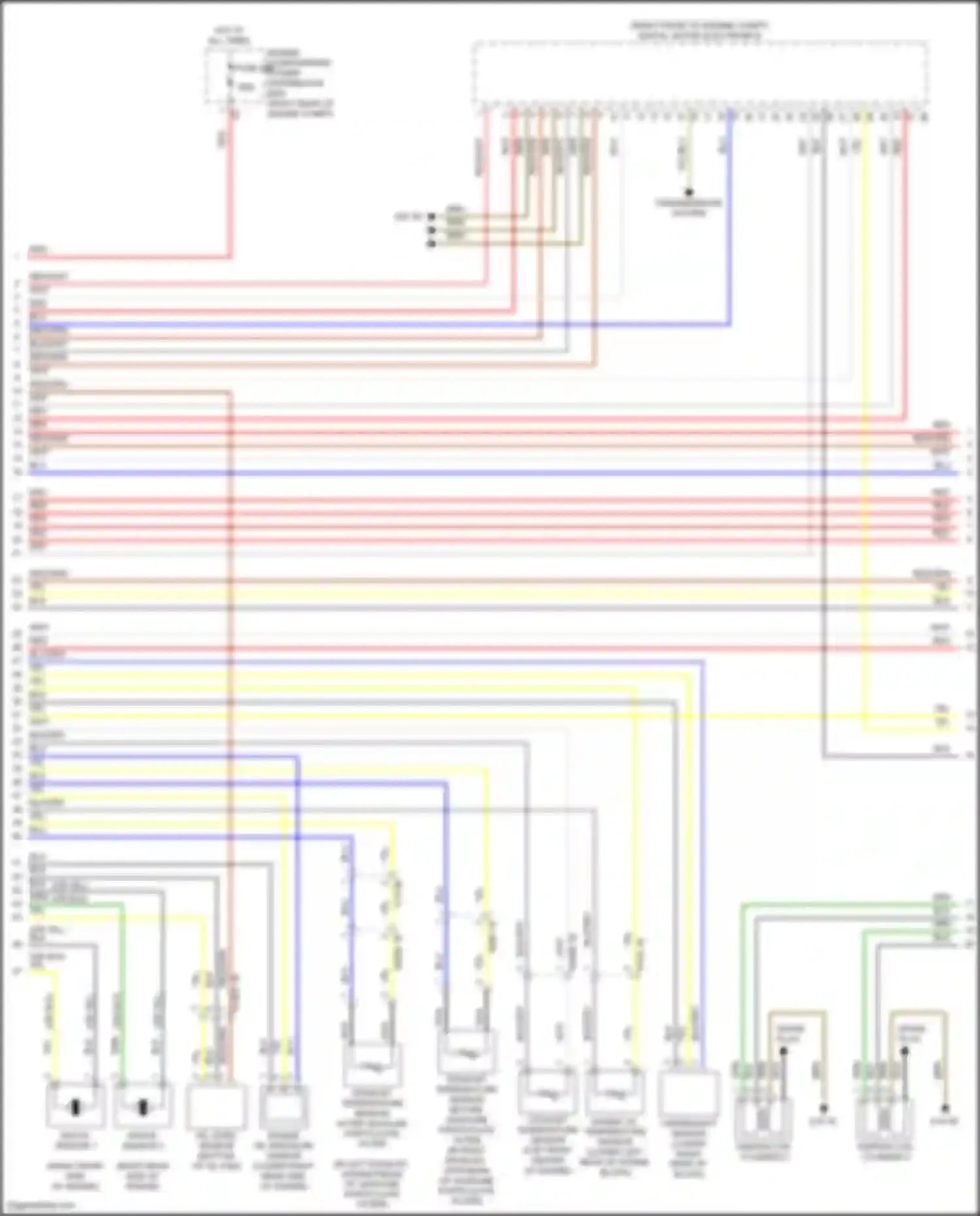 XM BMW G09 (2022-2024): Wiring diagram engine performance 4.4l turbo hybrid (4 of 19)