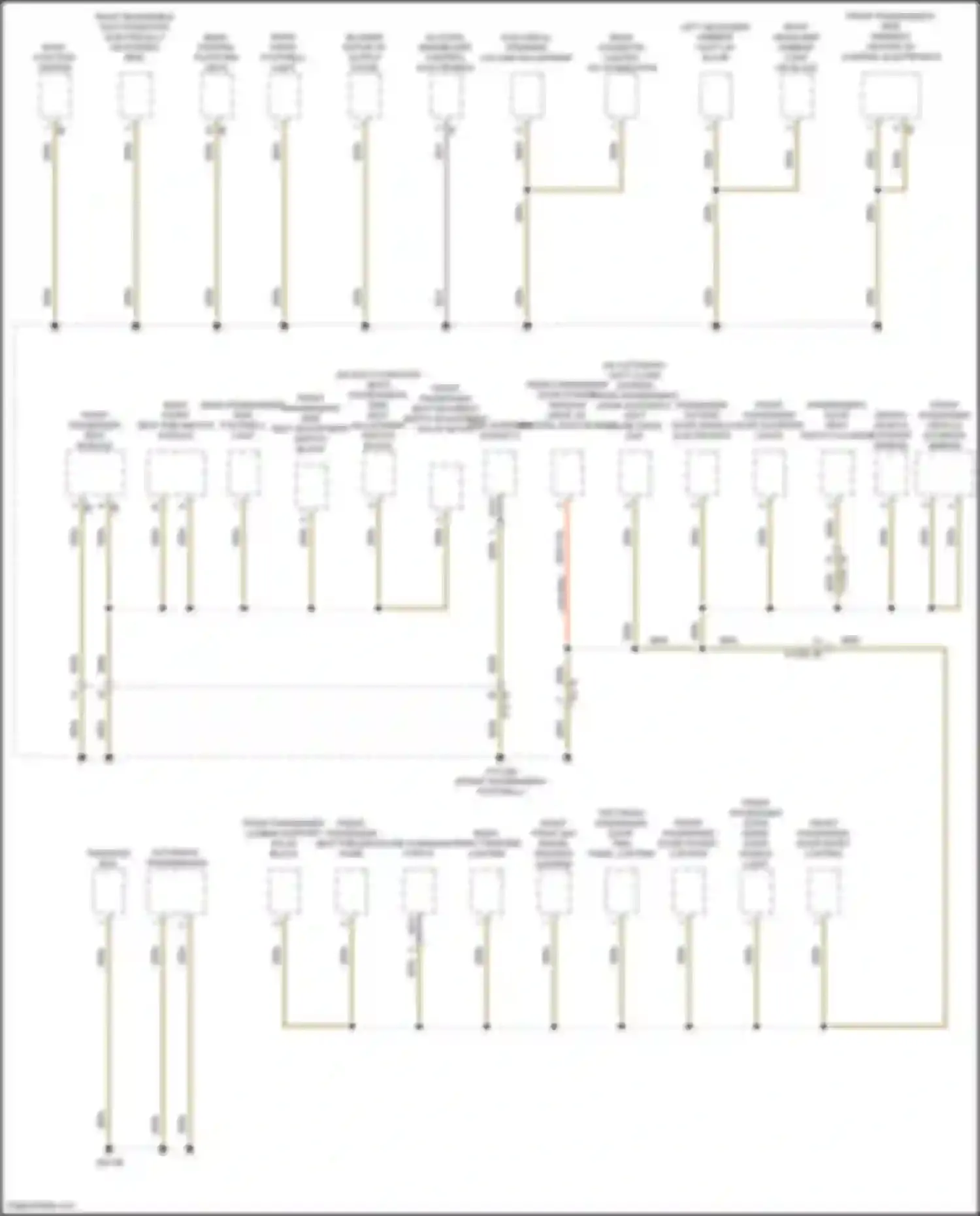 XM BMW G09 (2022-2024): Ground distribution circuit (1 of 7)