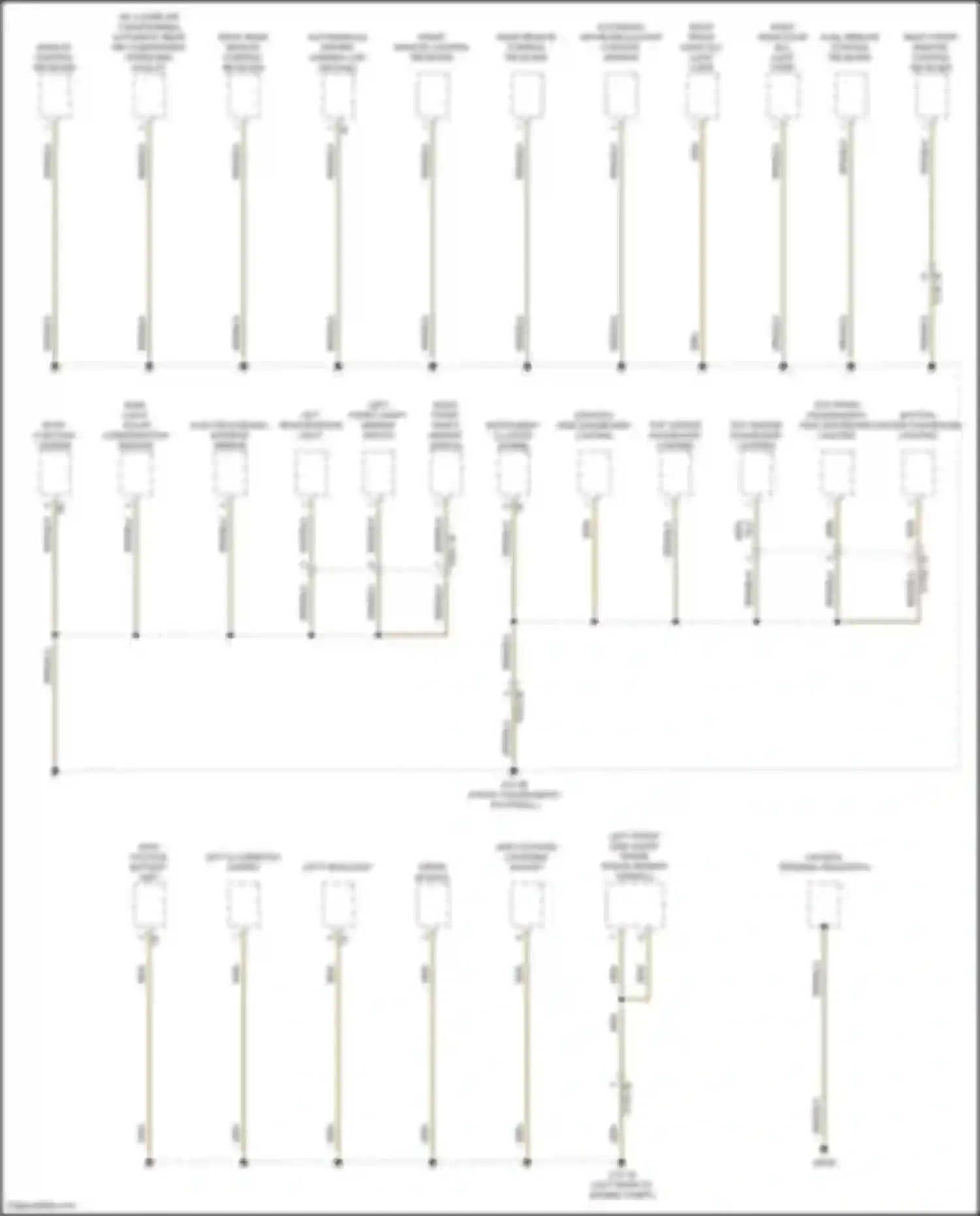 XM BMW G09 (2022-2024): Ground distribution circuit (3 of 7)