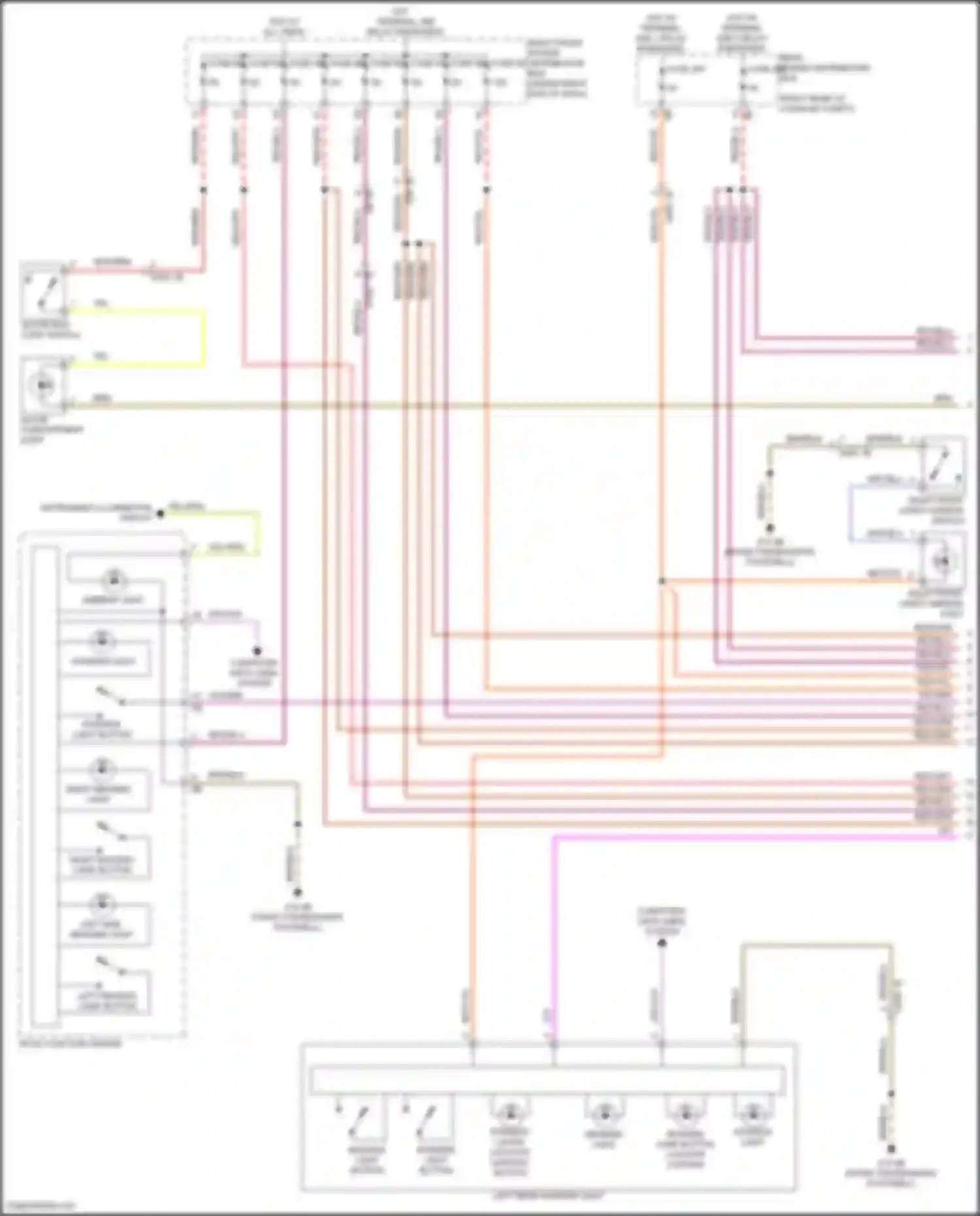 XM BMW G09 (2022-2024): Courtesy lamps circuit (1 of 7)