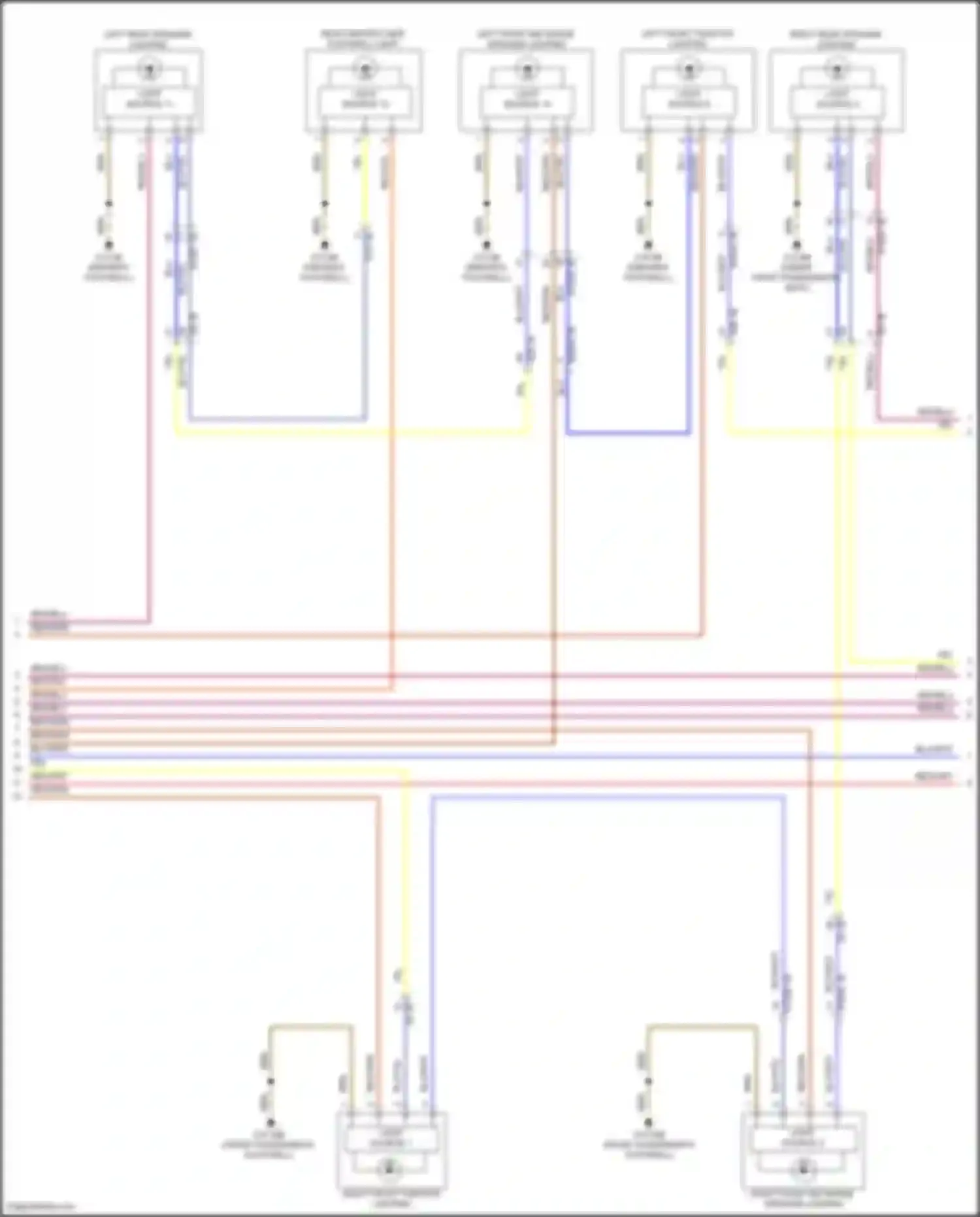 XM BMW G09 (2022-2024): Courtesy lamps circuit (6 of 7)