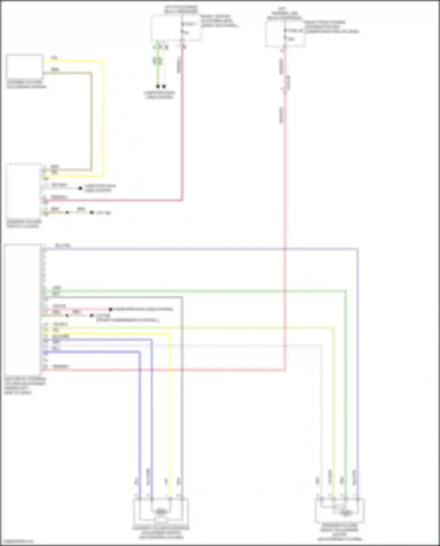 XM BMW G09 (2022-2024): Steering column memory circuit